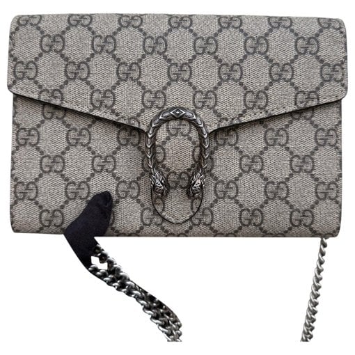Dionysus Chain Wallet cloth crossbody bag