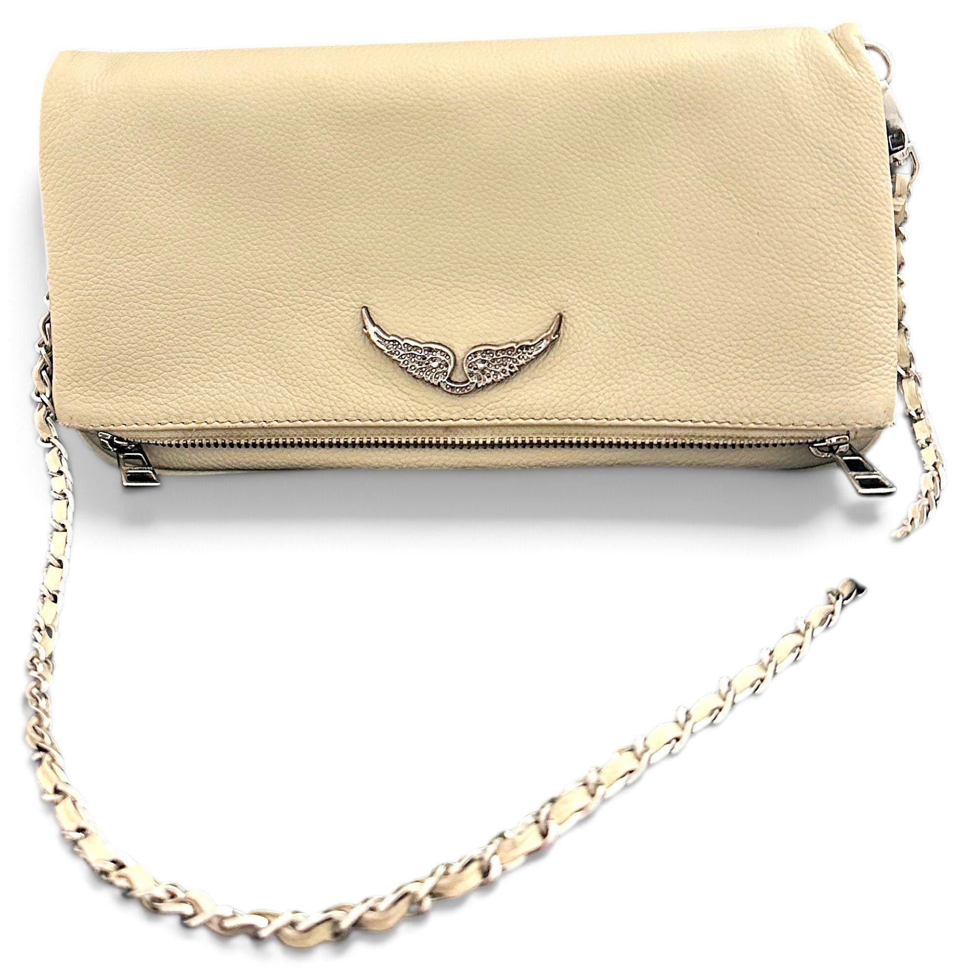 Rock leather handbag