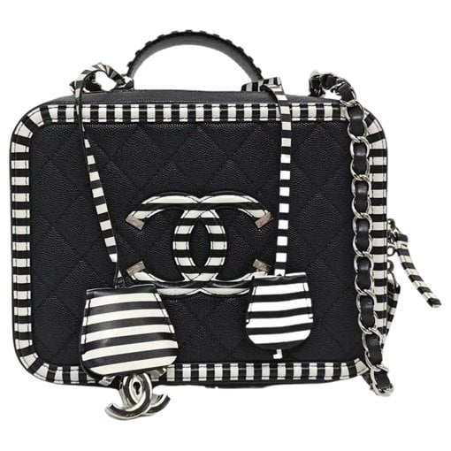 CC Filigree leather handbag