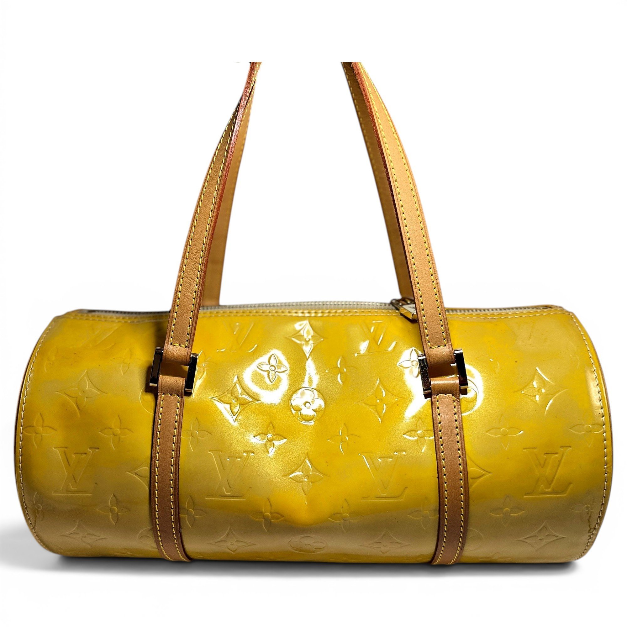 Bedford patent leather handbag