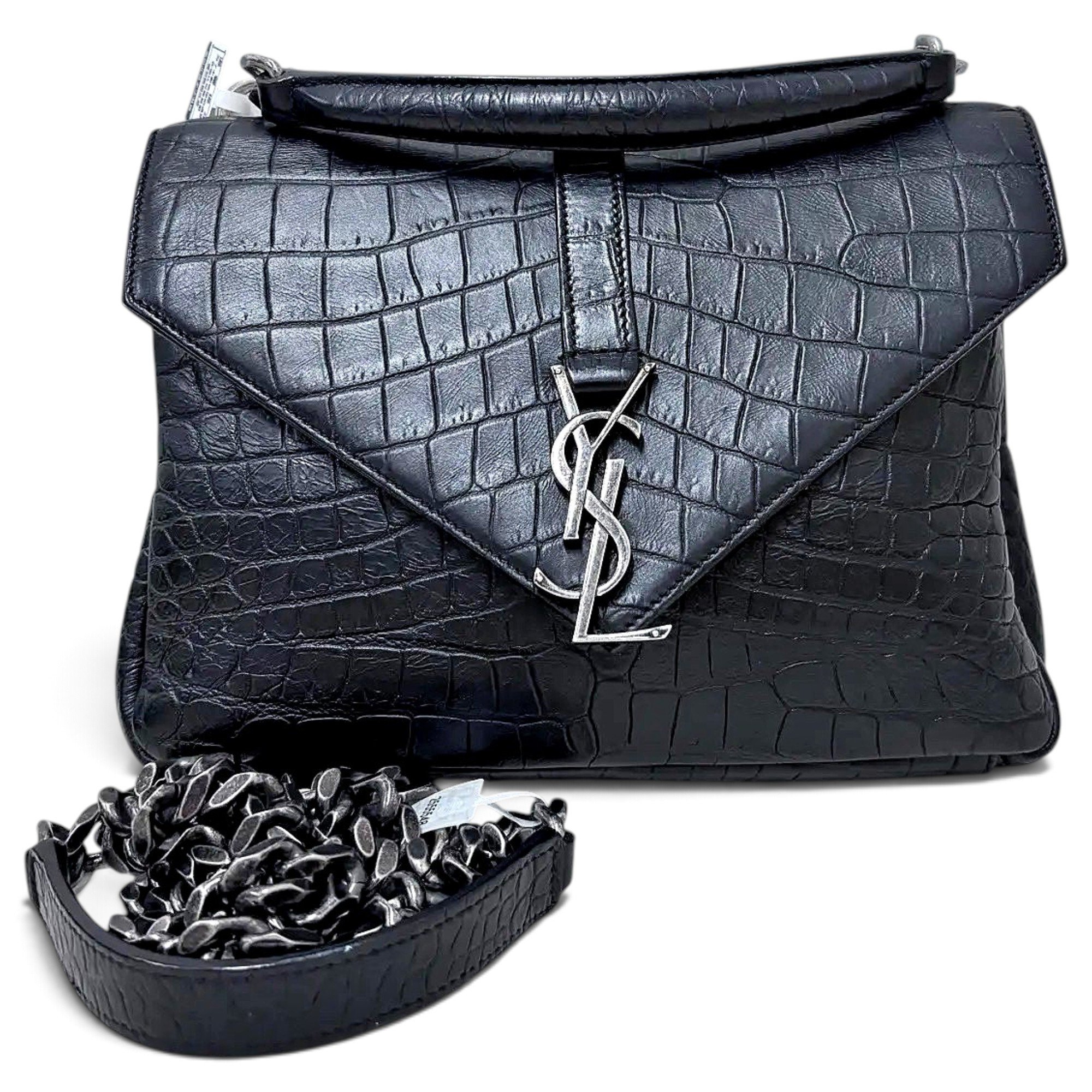 Collége monogramme leather handbag