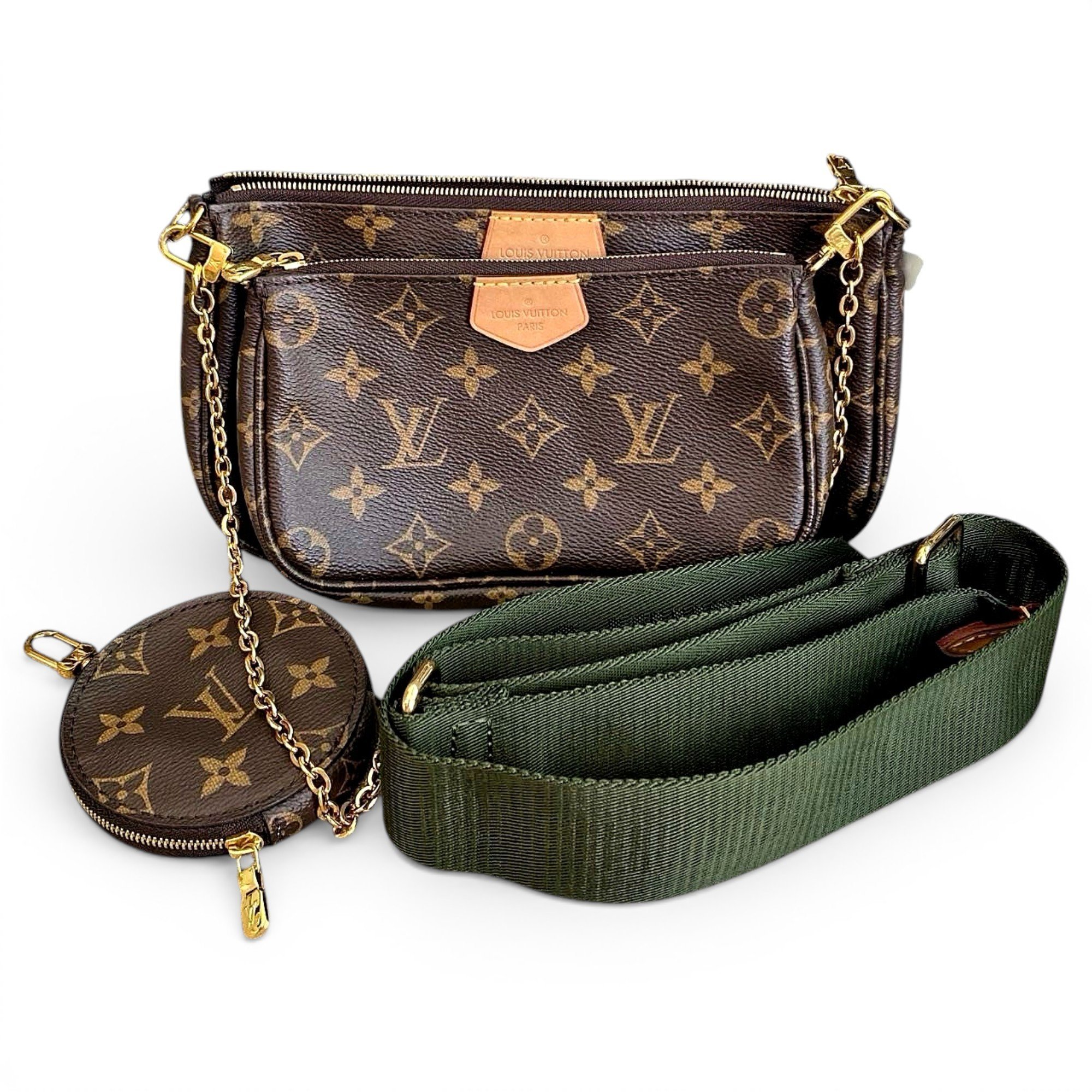 Multi Pochette Accessoires leather handbag