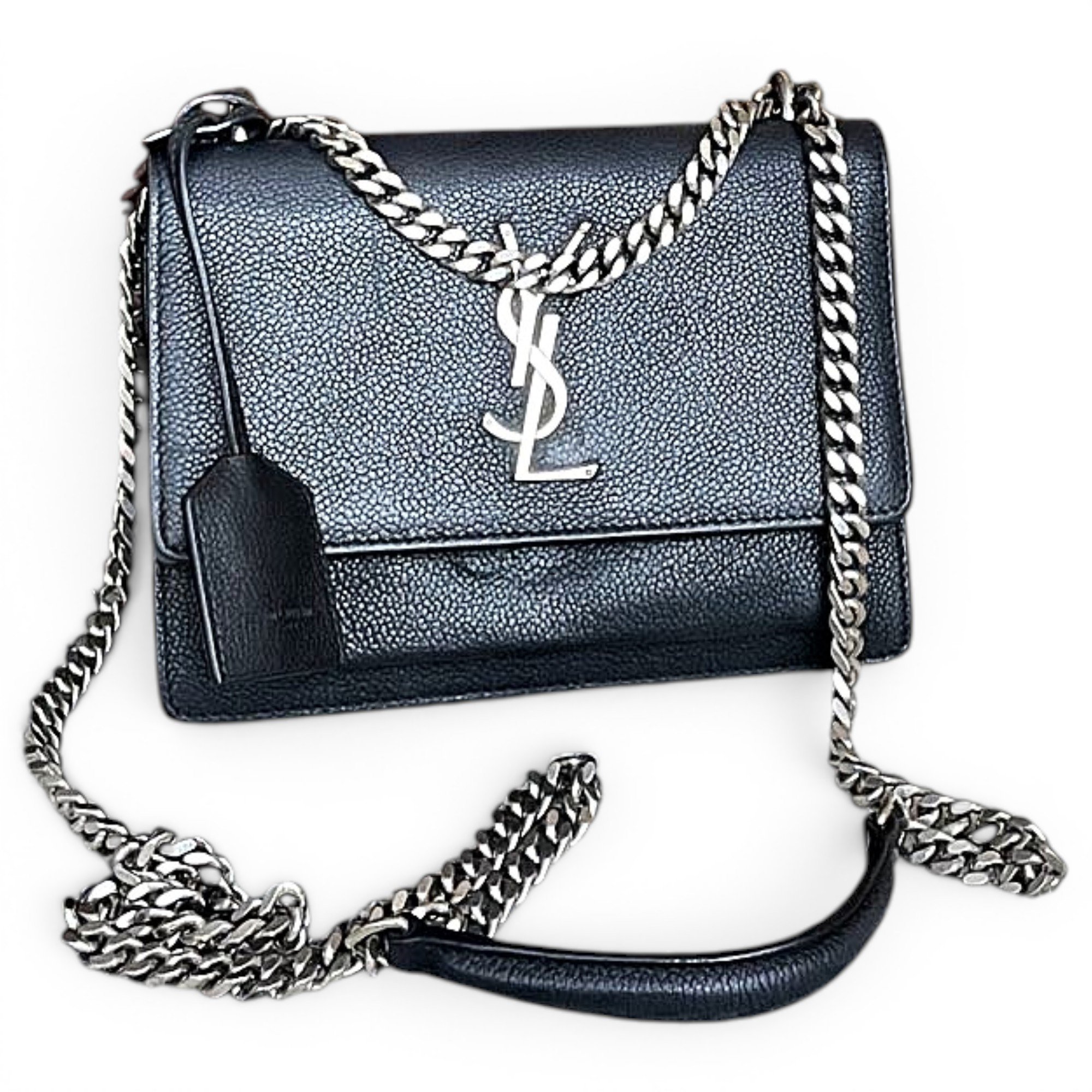Sunset leather handbag