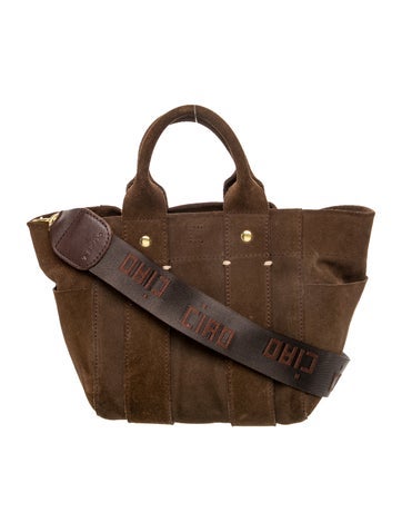 Suede Tote