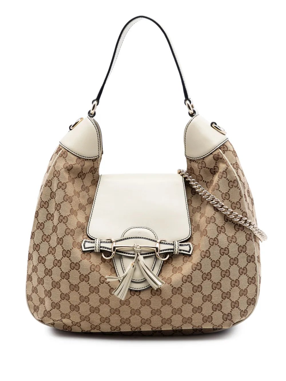 2016-2026 Medium GG Canvas Emily Flap satchel