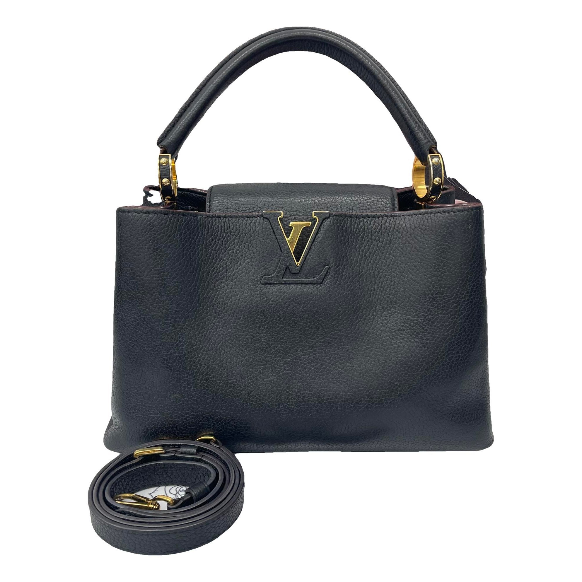 Capucines leather handbag