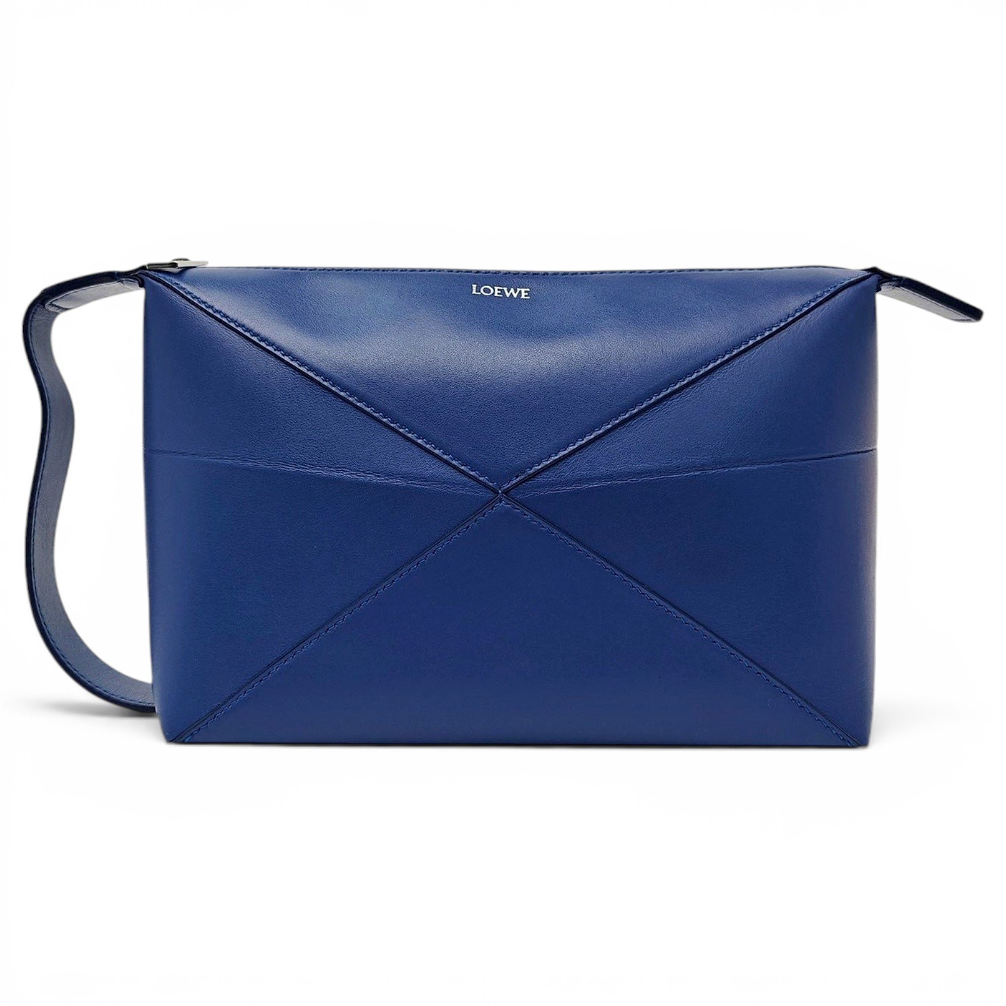 Puzzle Fold leather handbag