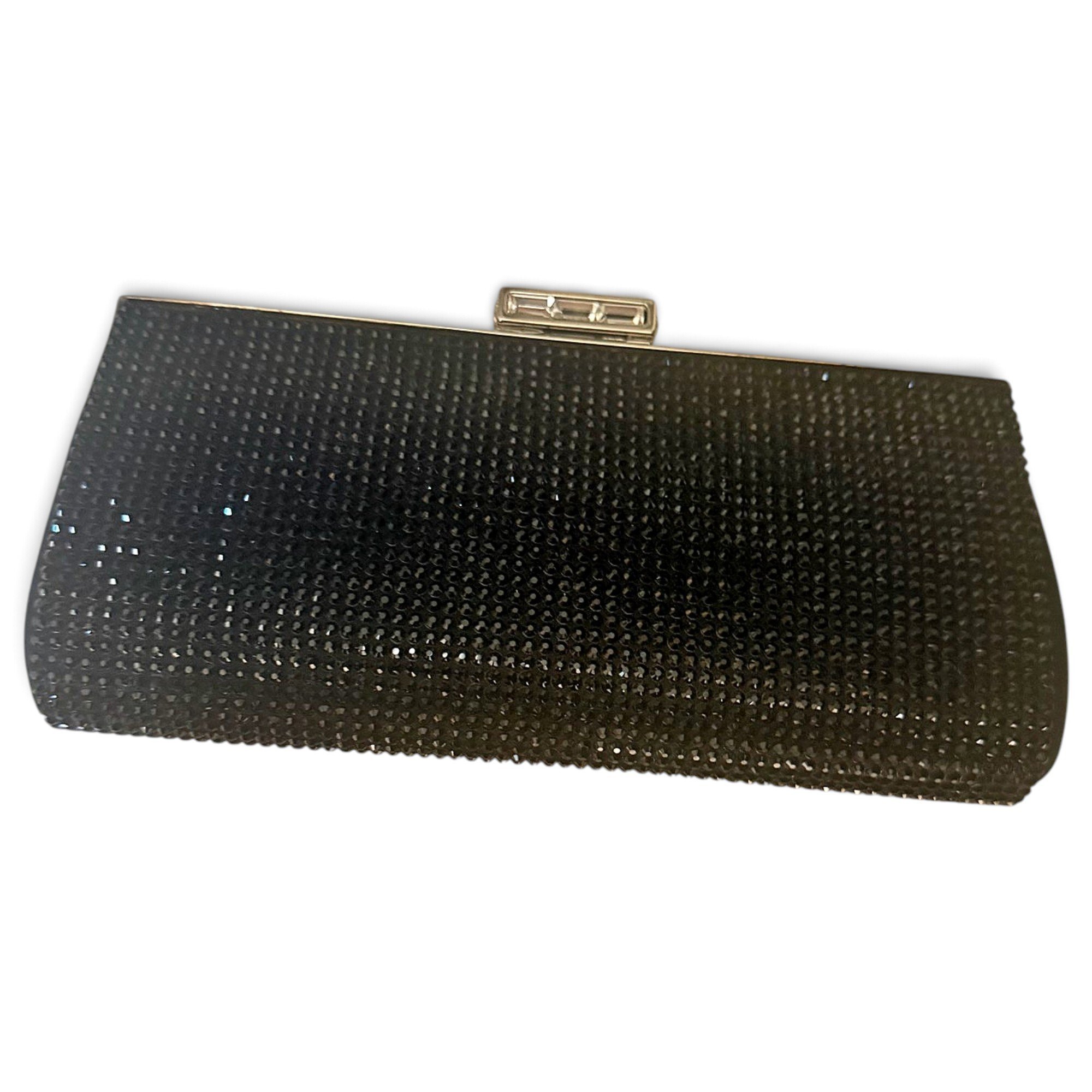 Glitter clutch bag