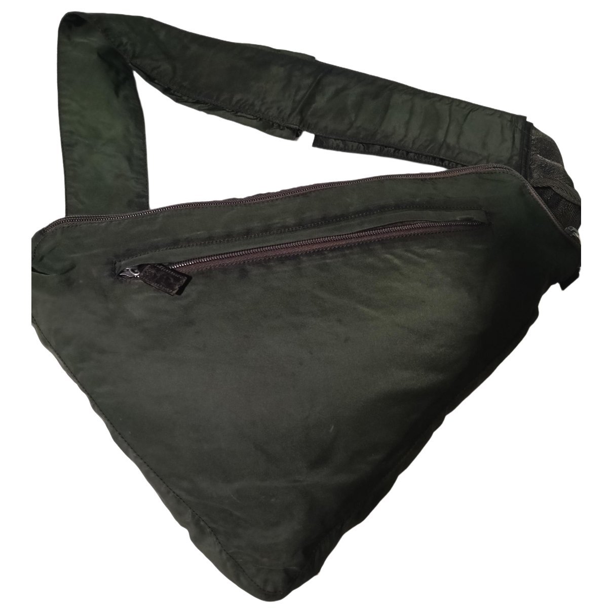 Triangle crossbody bag