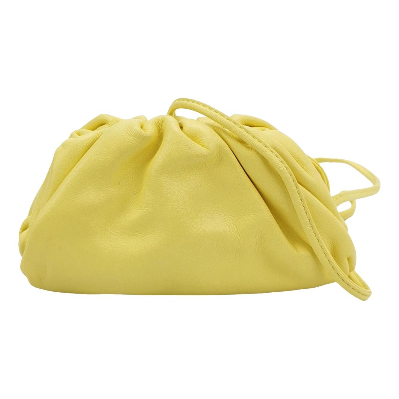 Pouch leather handbag