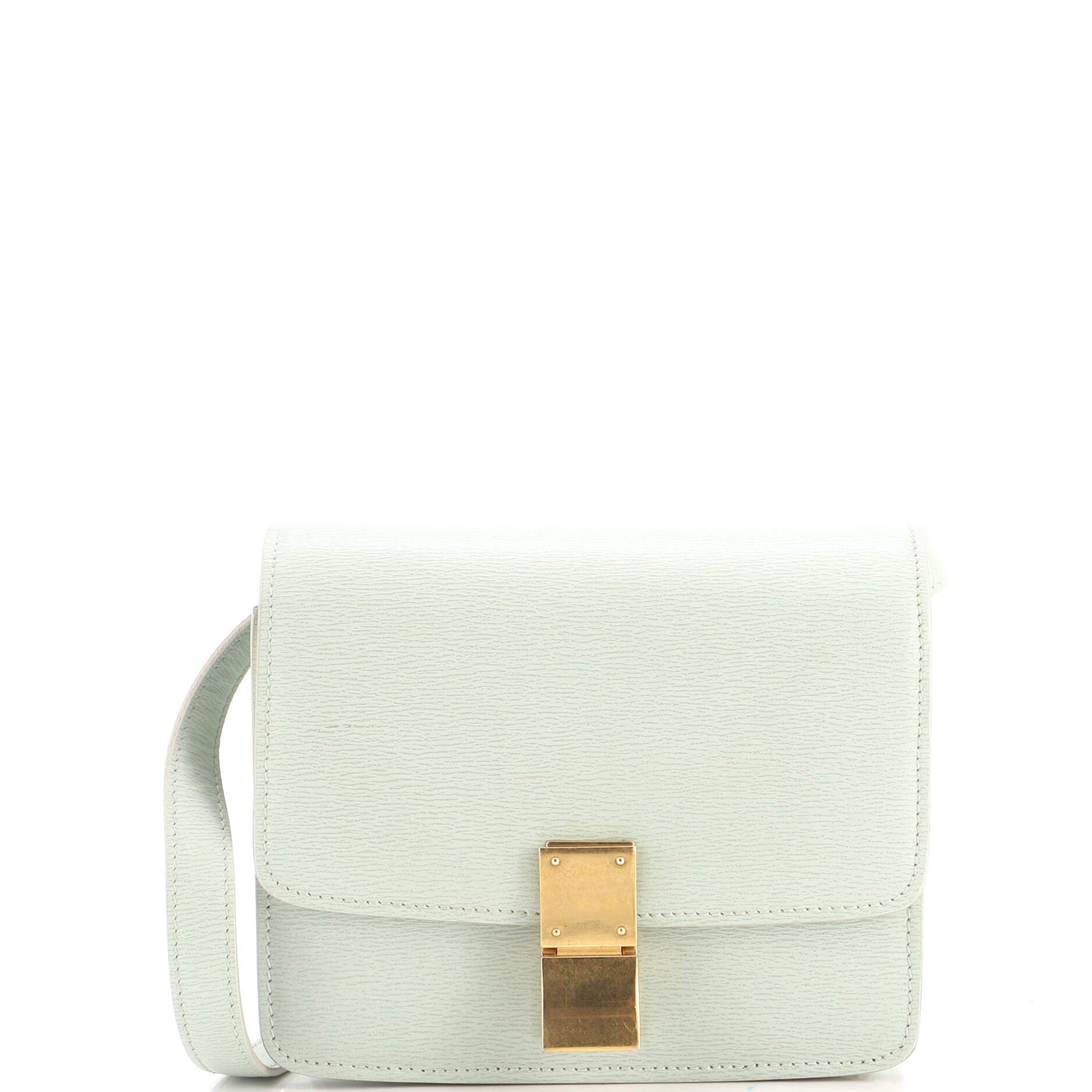 Classic Box Bag Grainy Leather Small