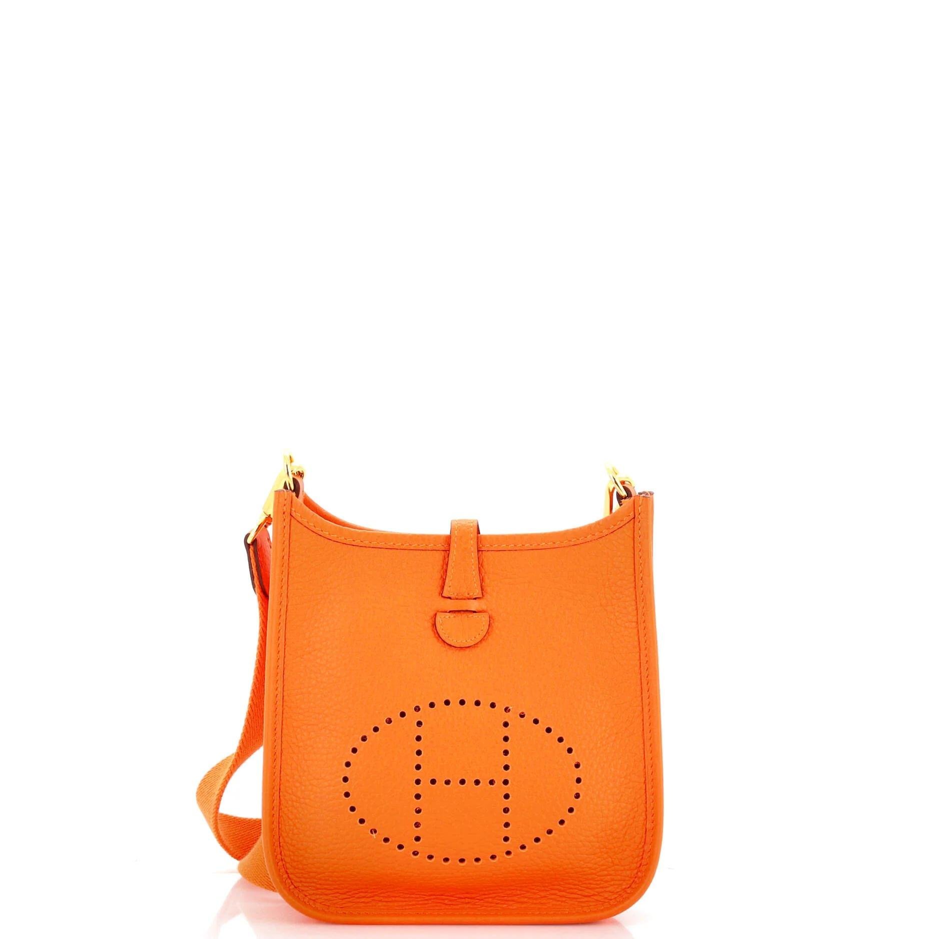 Mini Evelyne leather crossbody bag