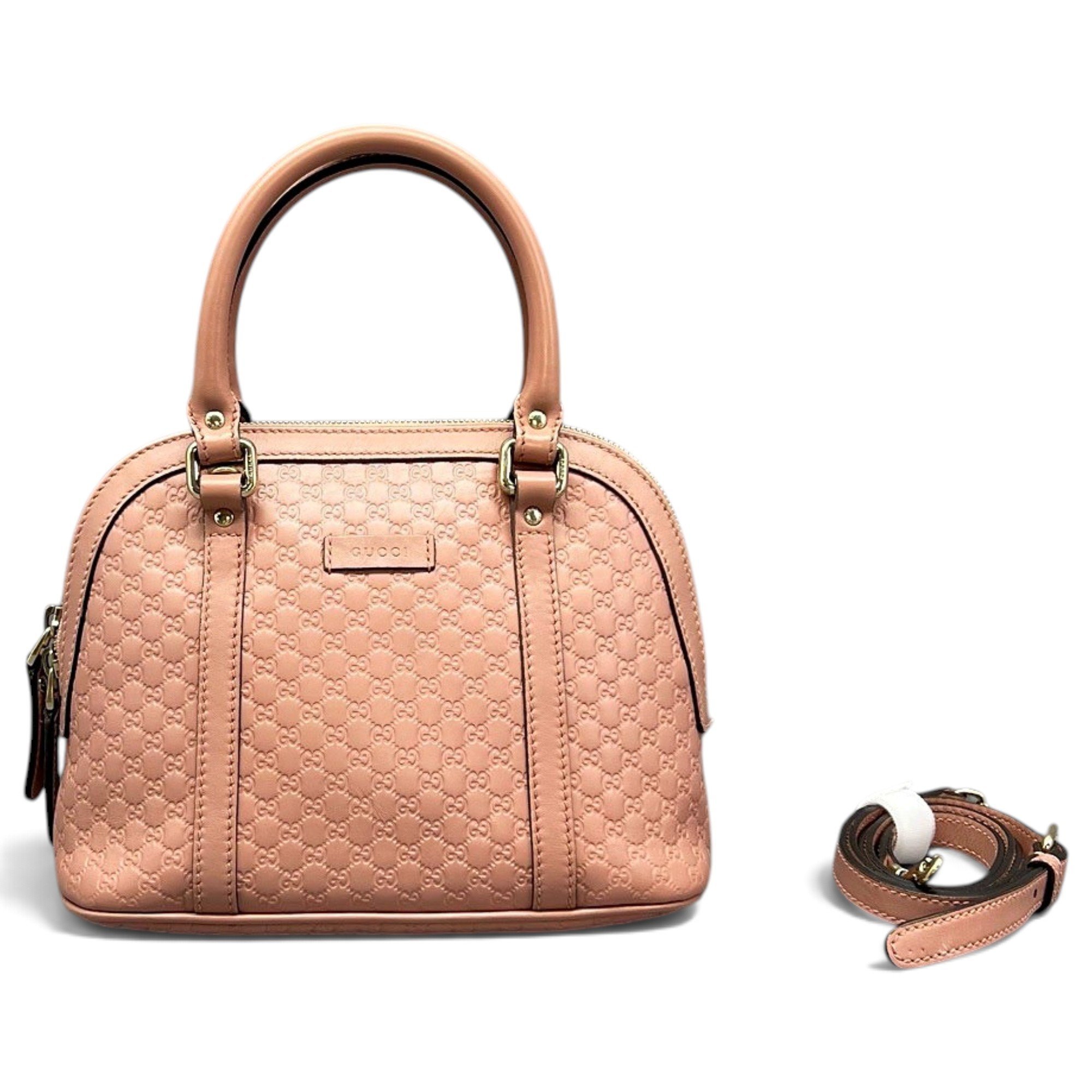 Leather backpack