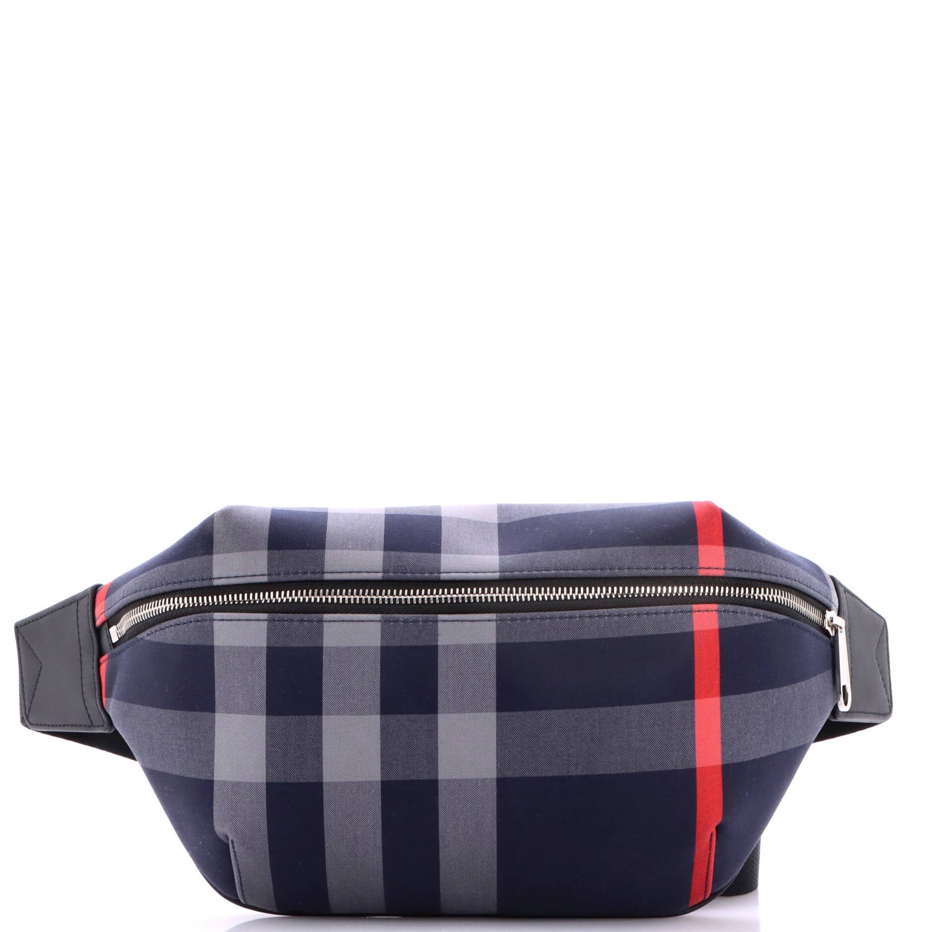 Sonny Belt Bag House Check Canvas