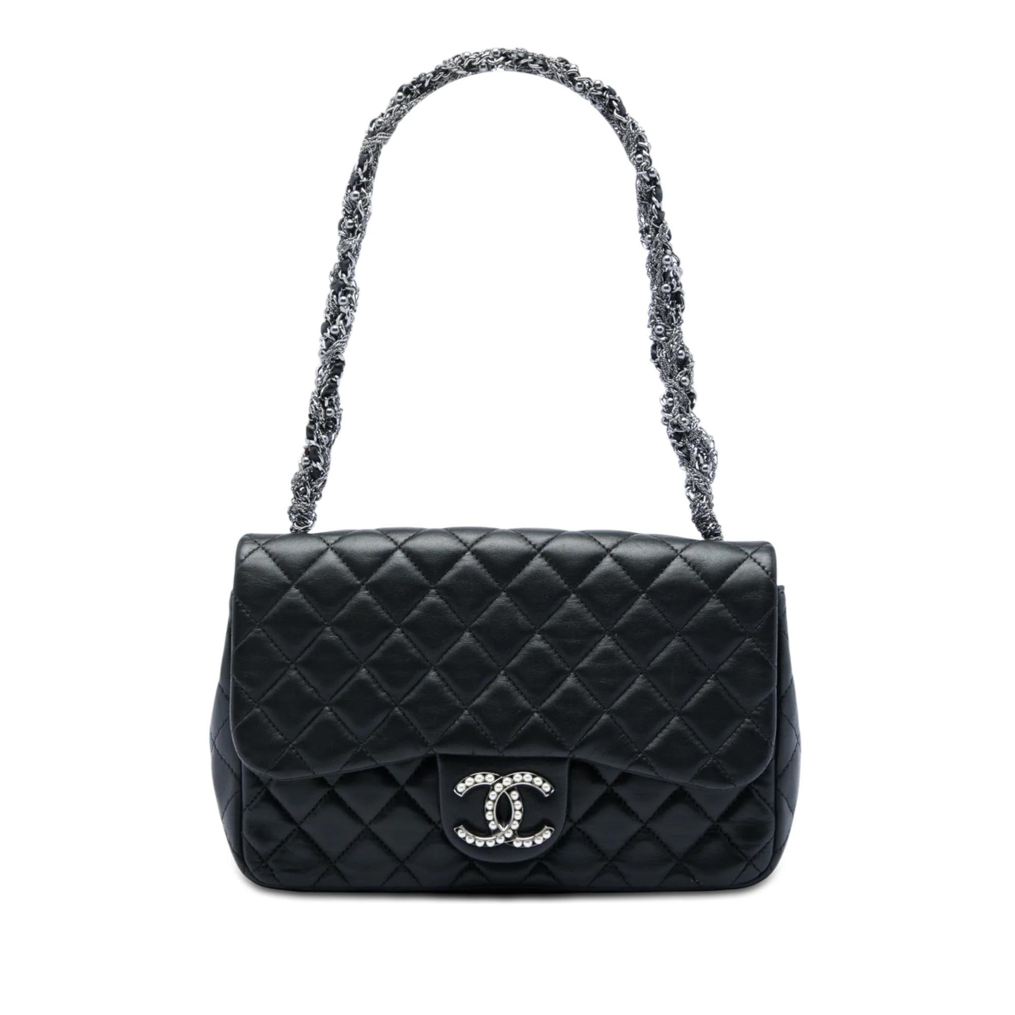 Pearl Bag pony-style calfskin handbag