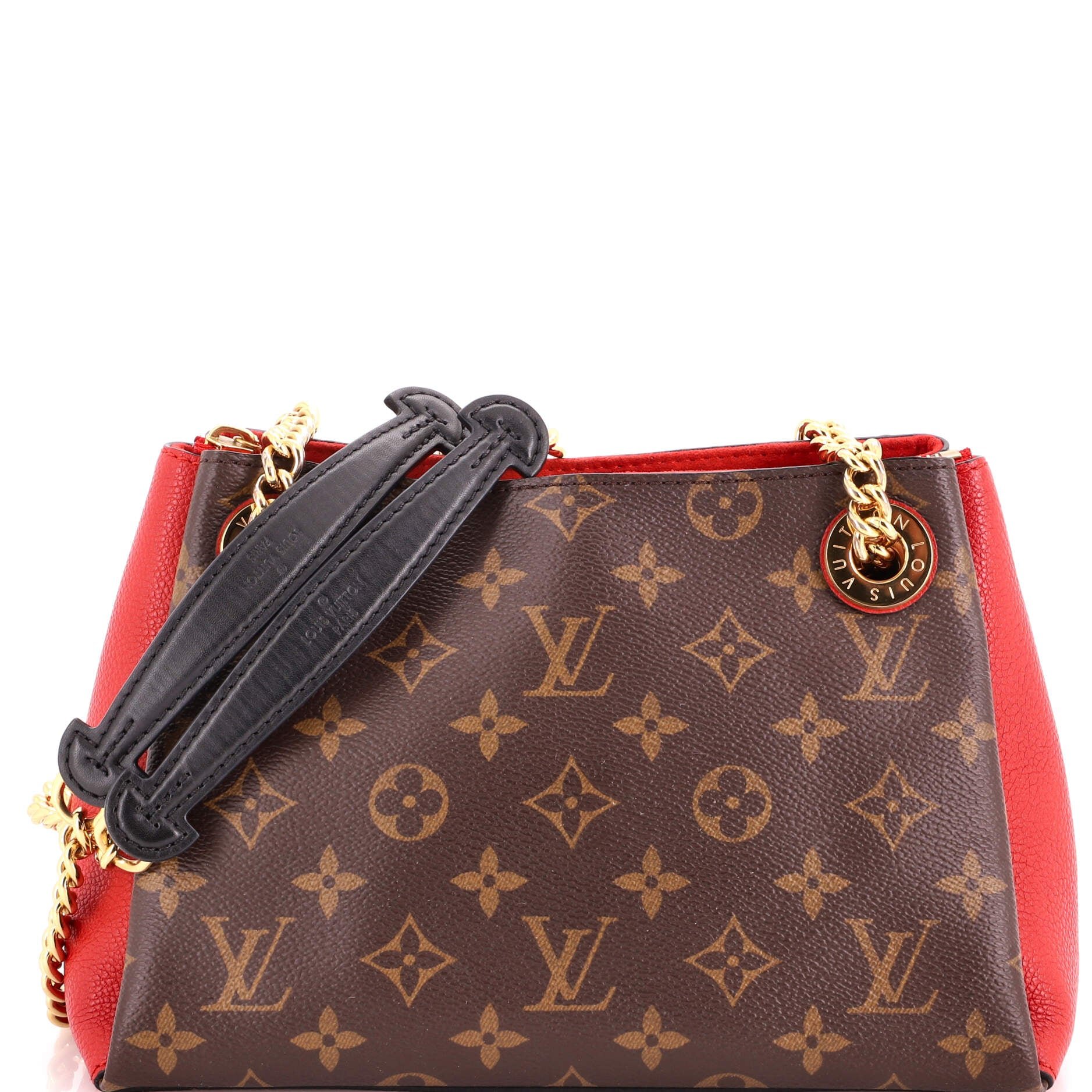 Surene Handbag Monogram Canvas with Leather BB