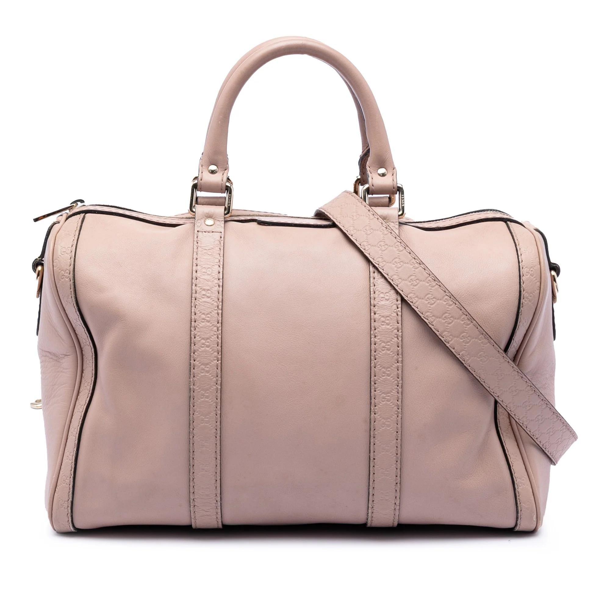 Boston pony-style calfskin satchel