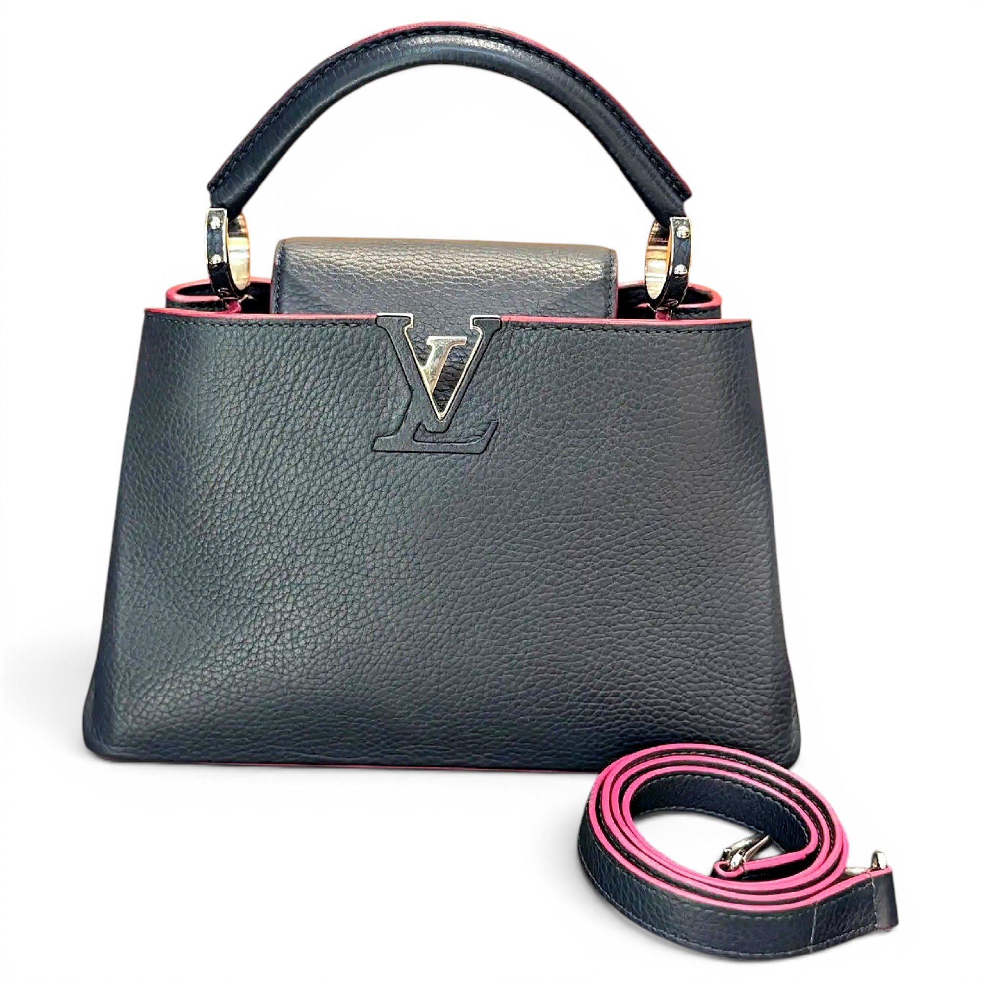 Capucines leather handbag