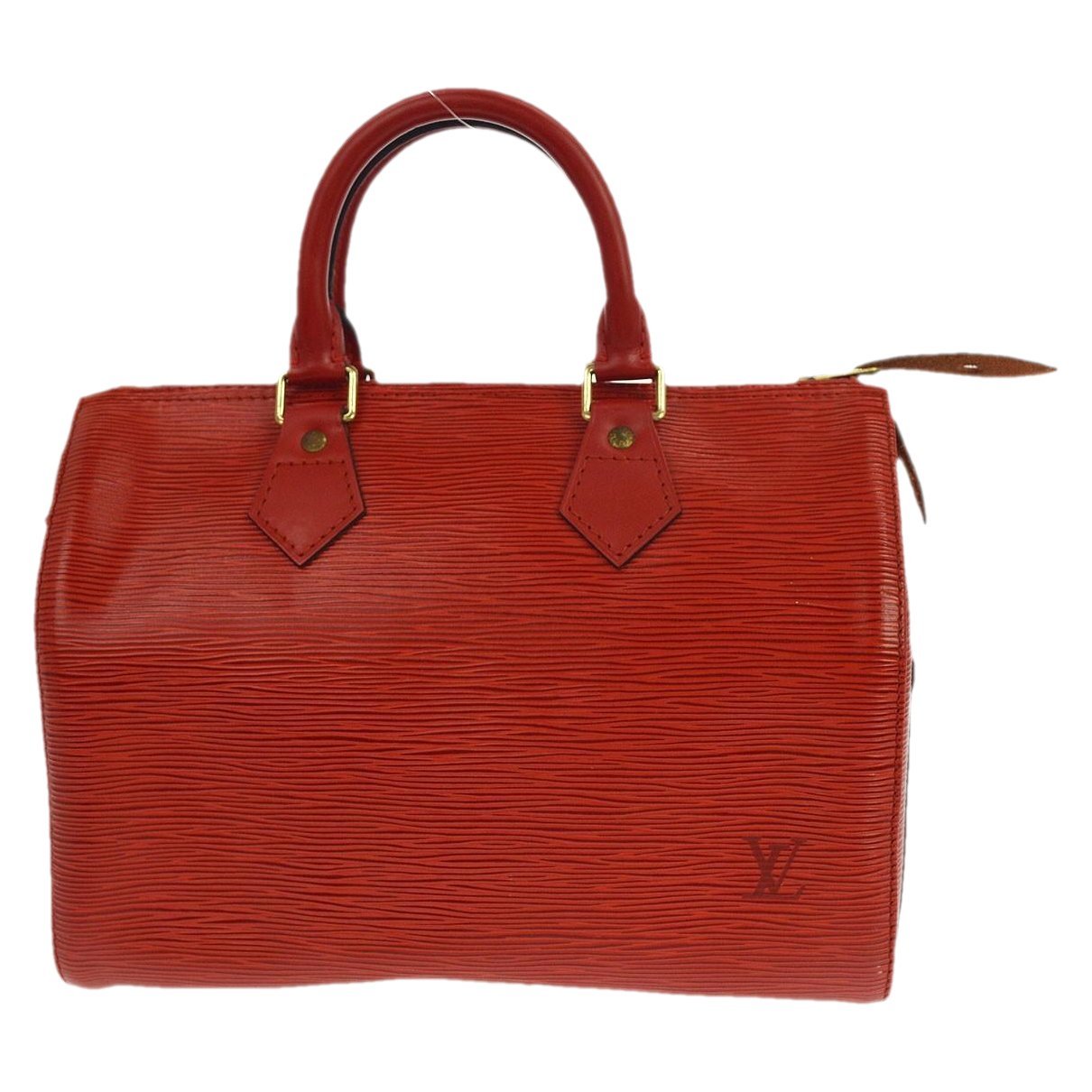 Speedy leather handbag