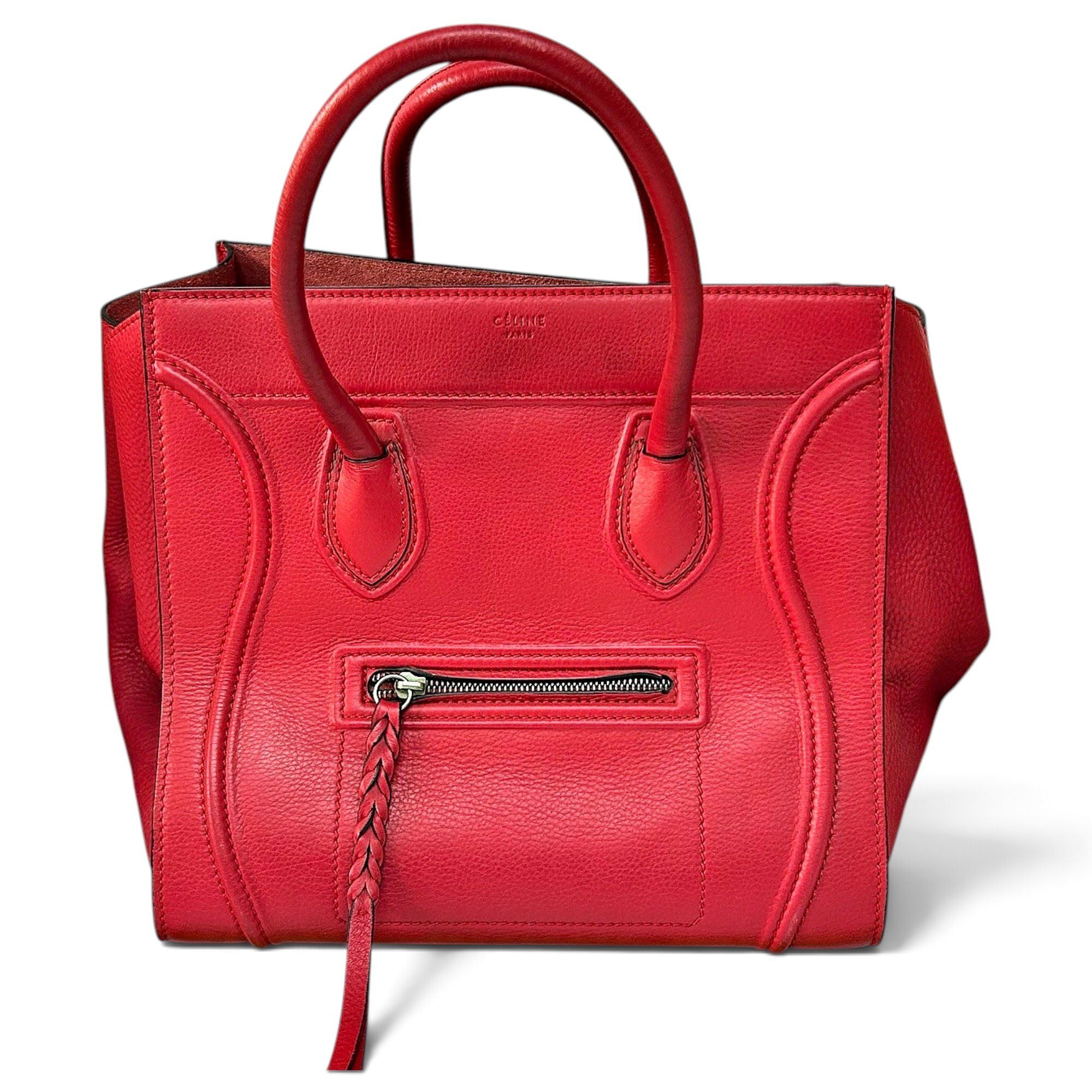 Celine Luggage Phantom leather handbag