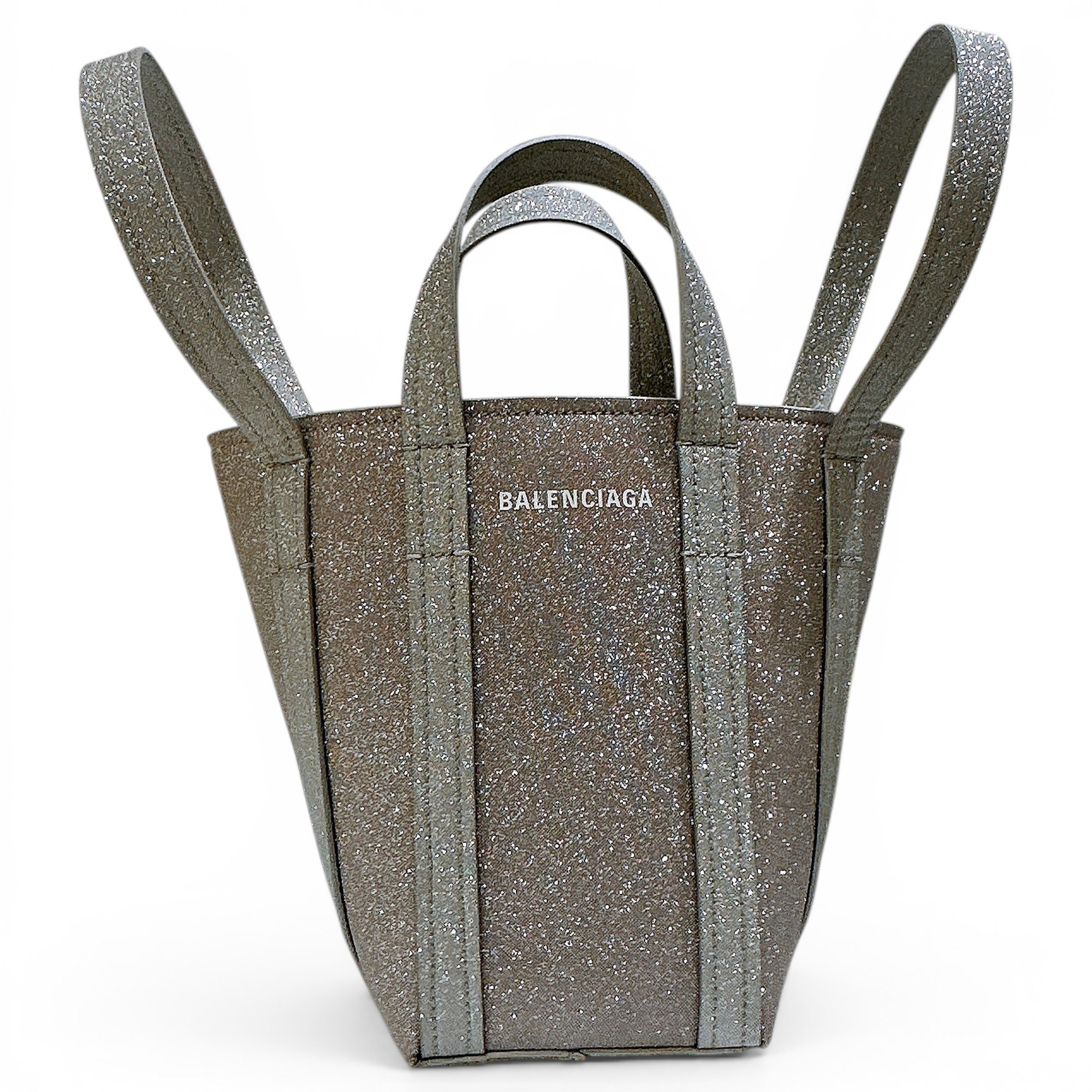 Balenciaga Eveyday Cabas patent leather handbag