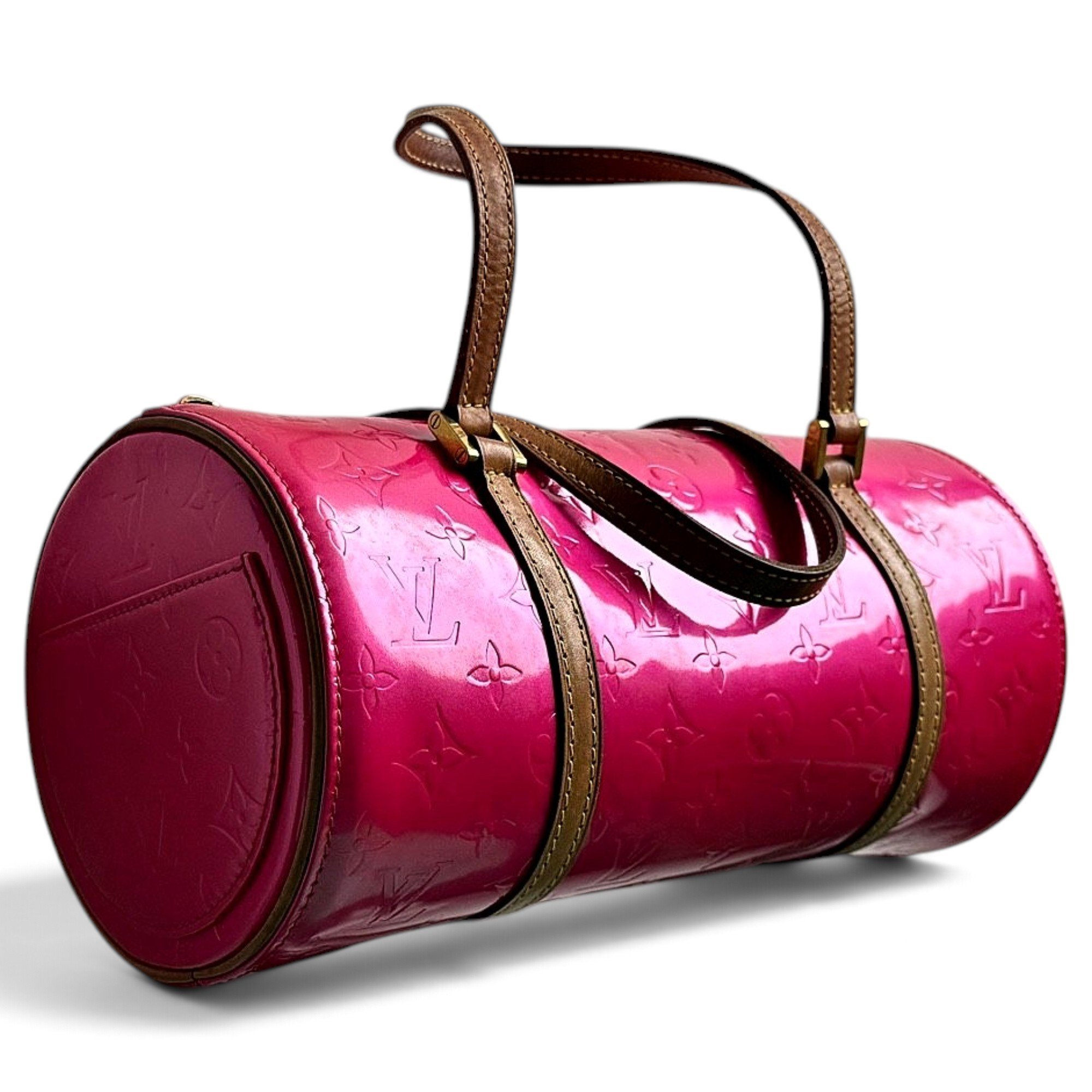 Bedford patent leather handbag