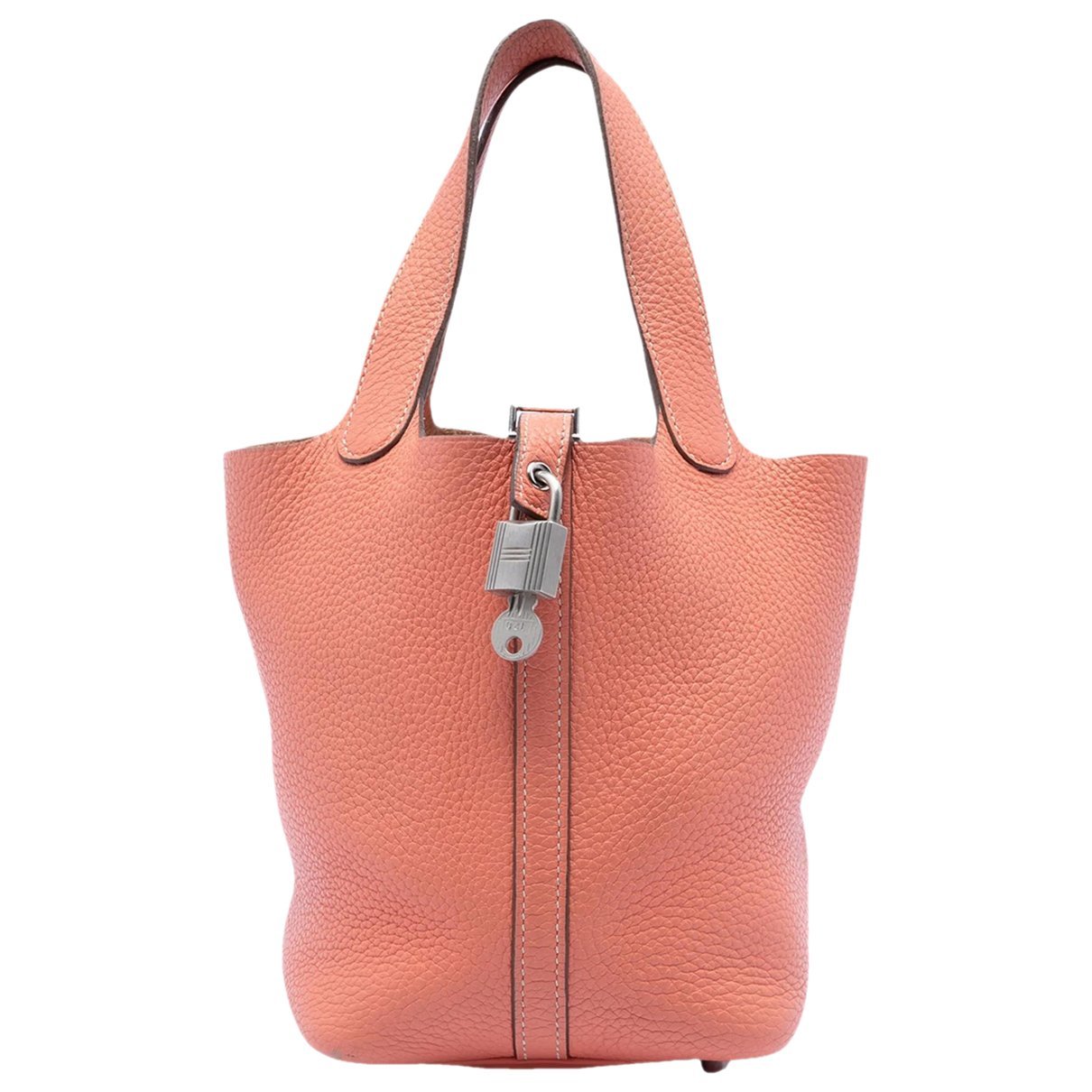 Picotin leather handbag