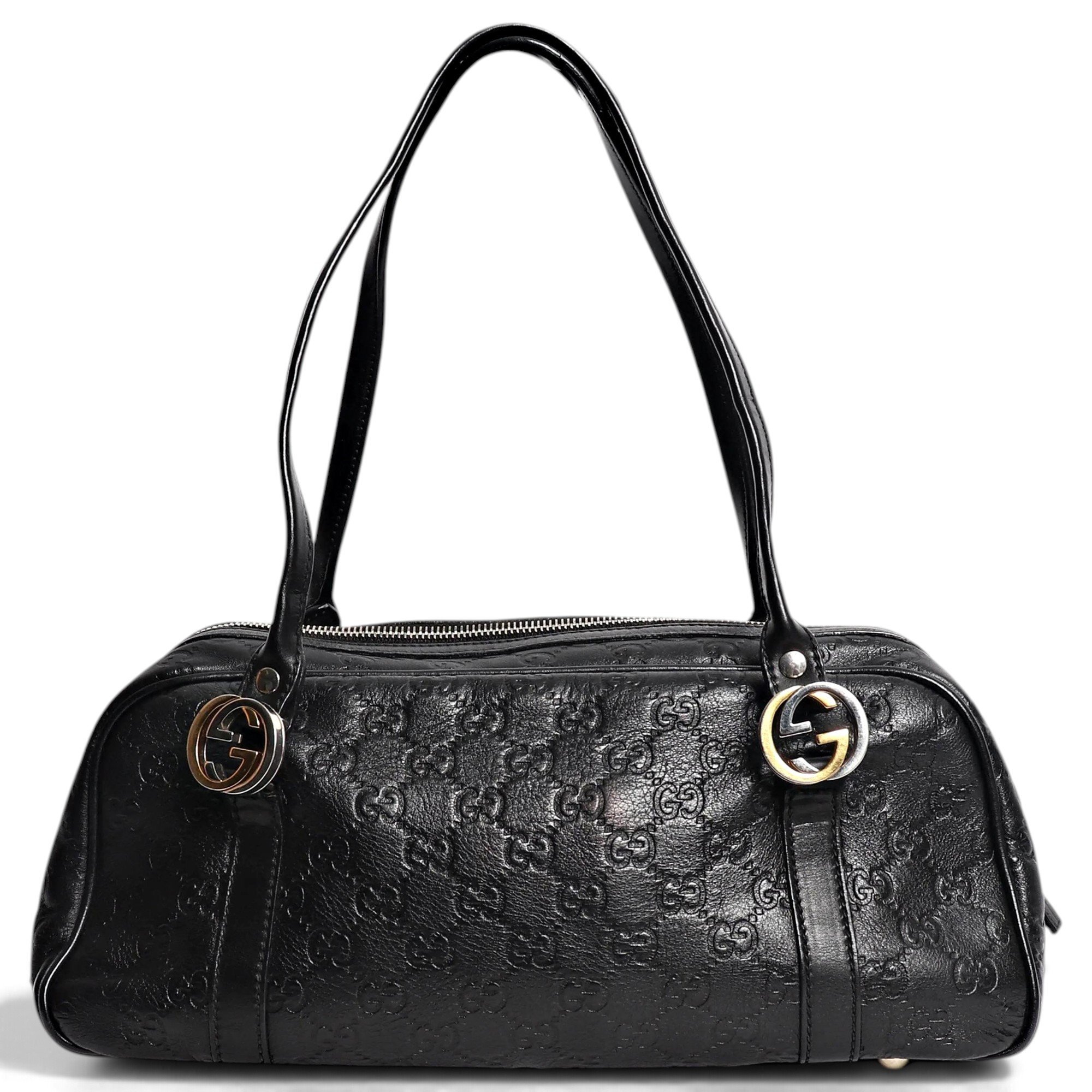 Gucci B leather bag