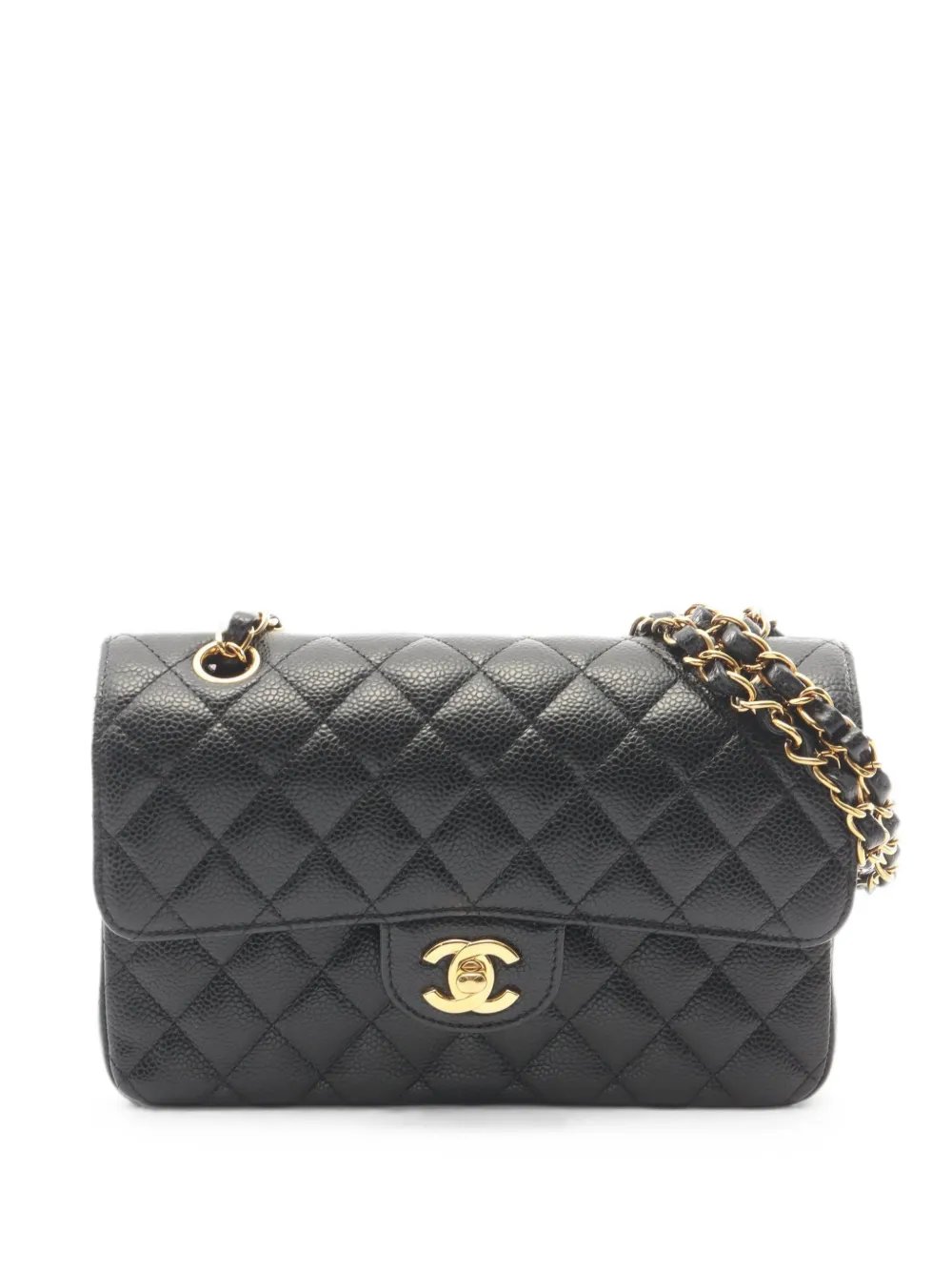 2021 Double Flap Matelassé leather shoulder bag