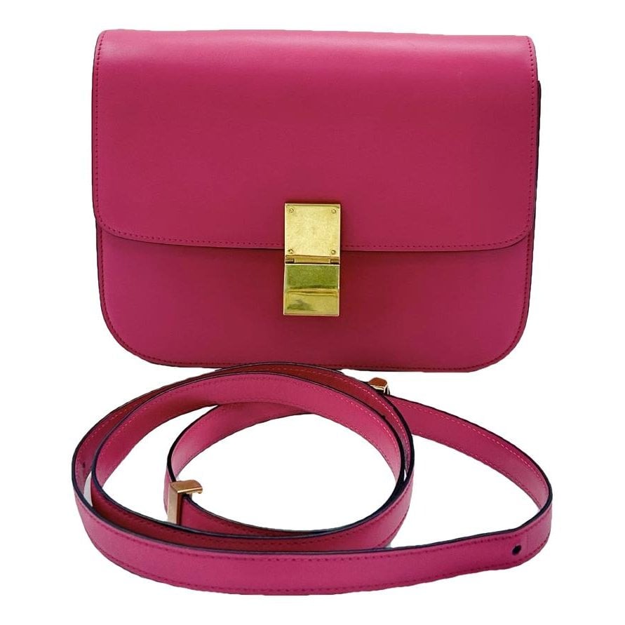 Classic leather handbag
