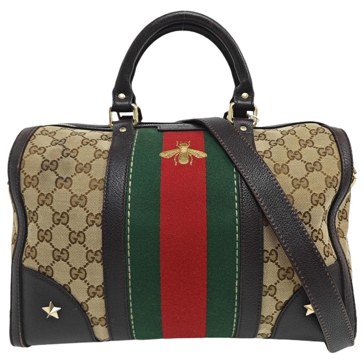 Boston cloth handbag