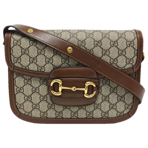 Handle Horsebit 1955 leather crossbody bag