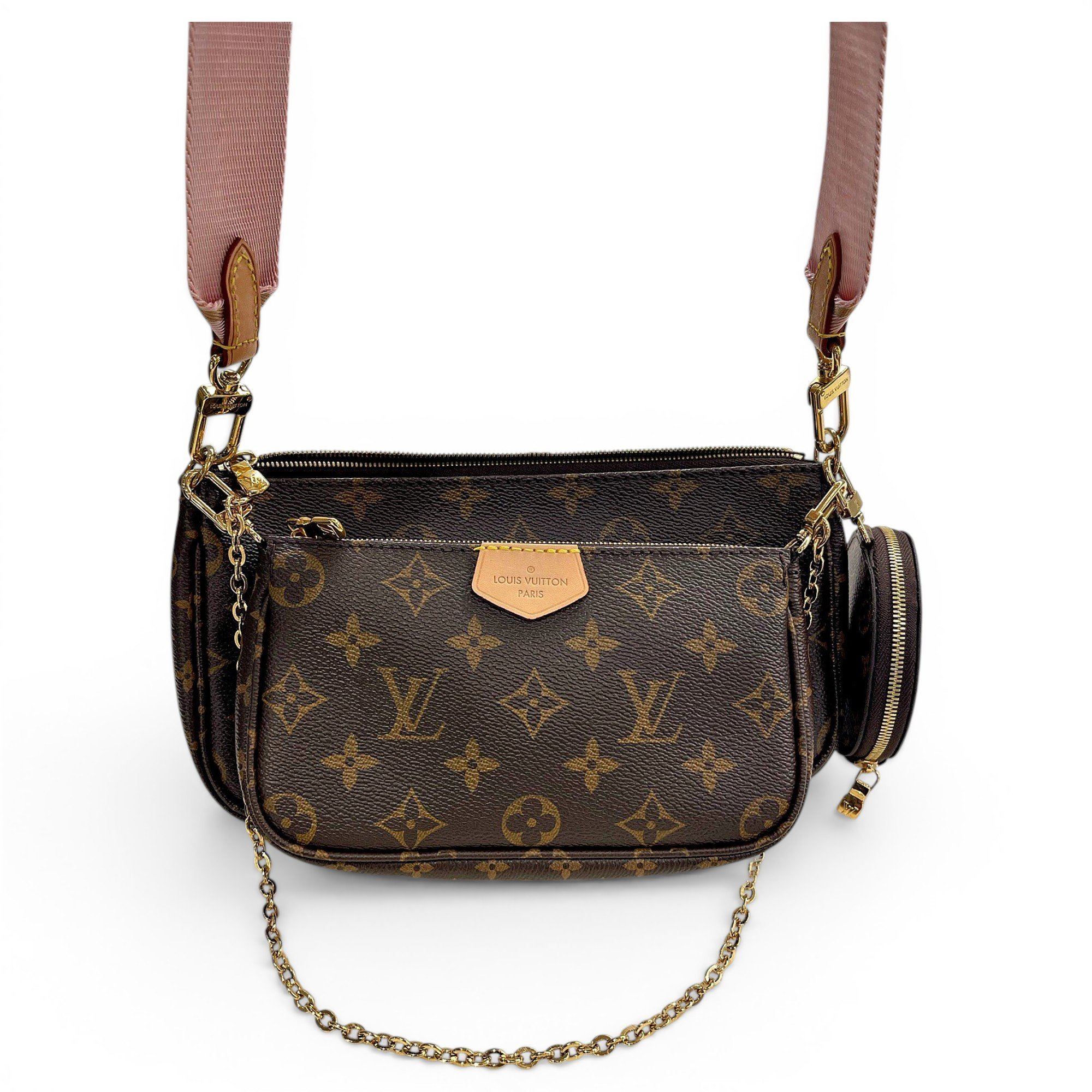 Multi Pochette Accessoires leather handbag
