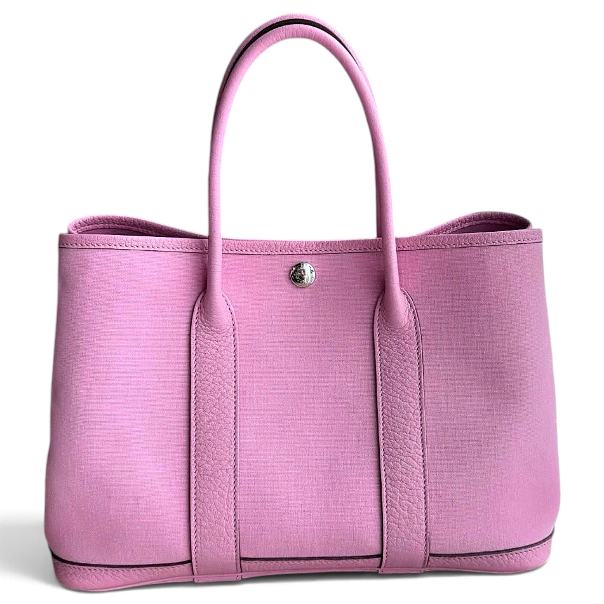Garden Party leather handbag