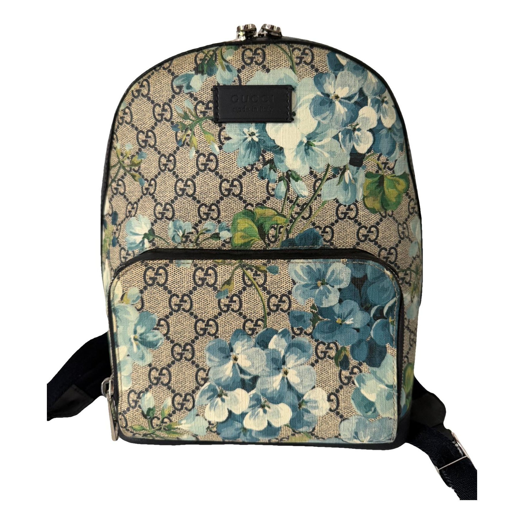Leather backpack