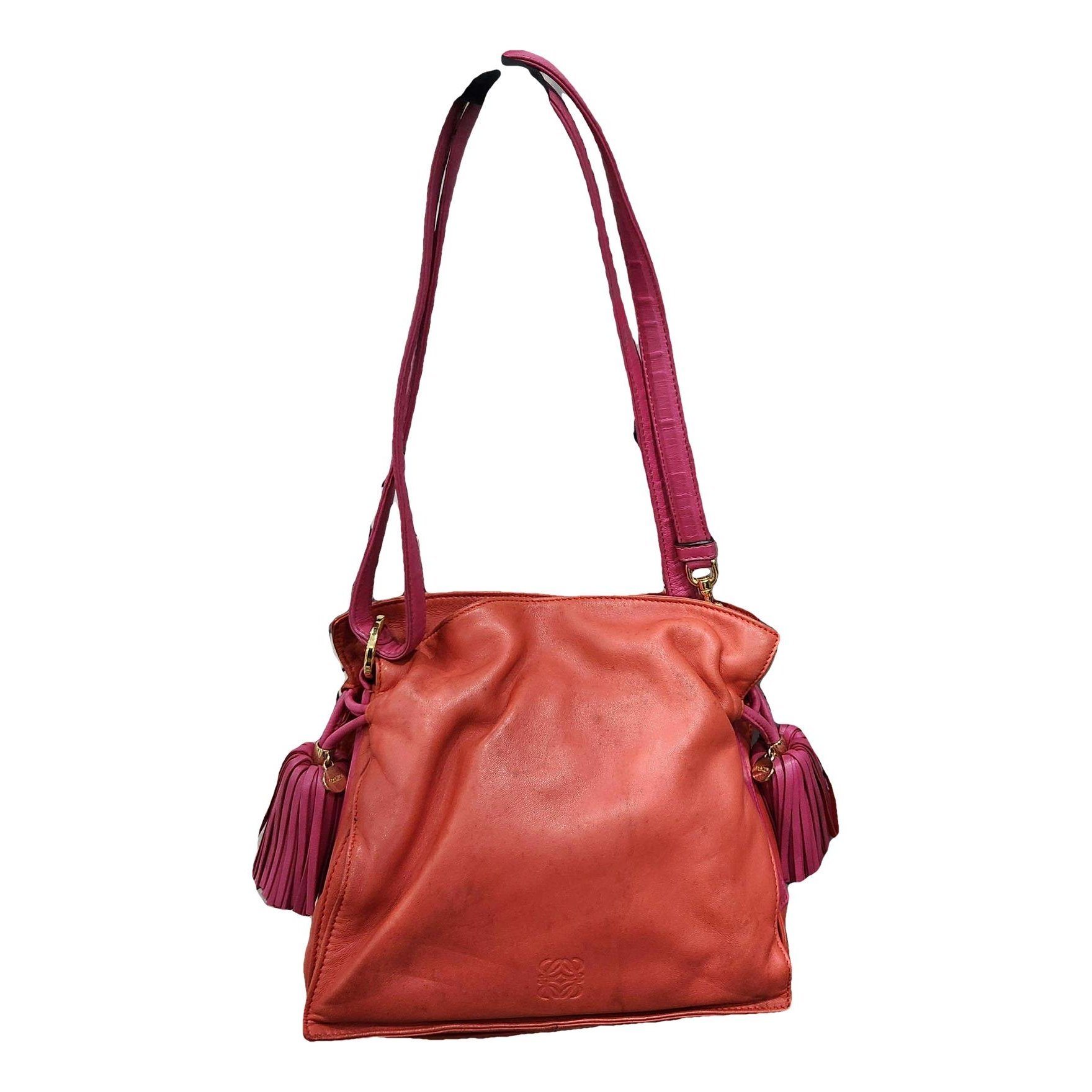 Flamenco Chain leather handbag