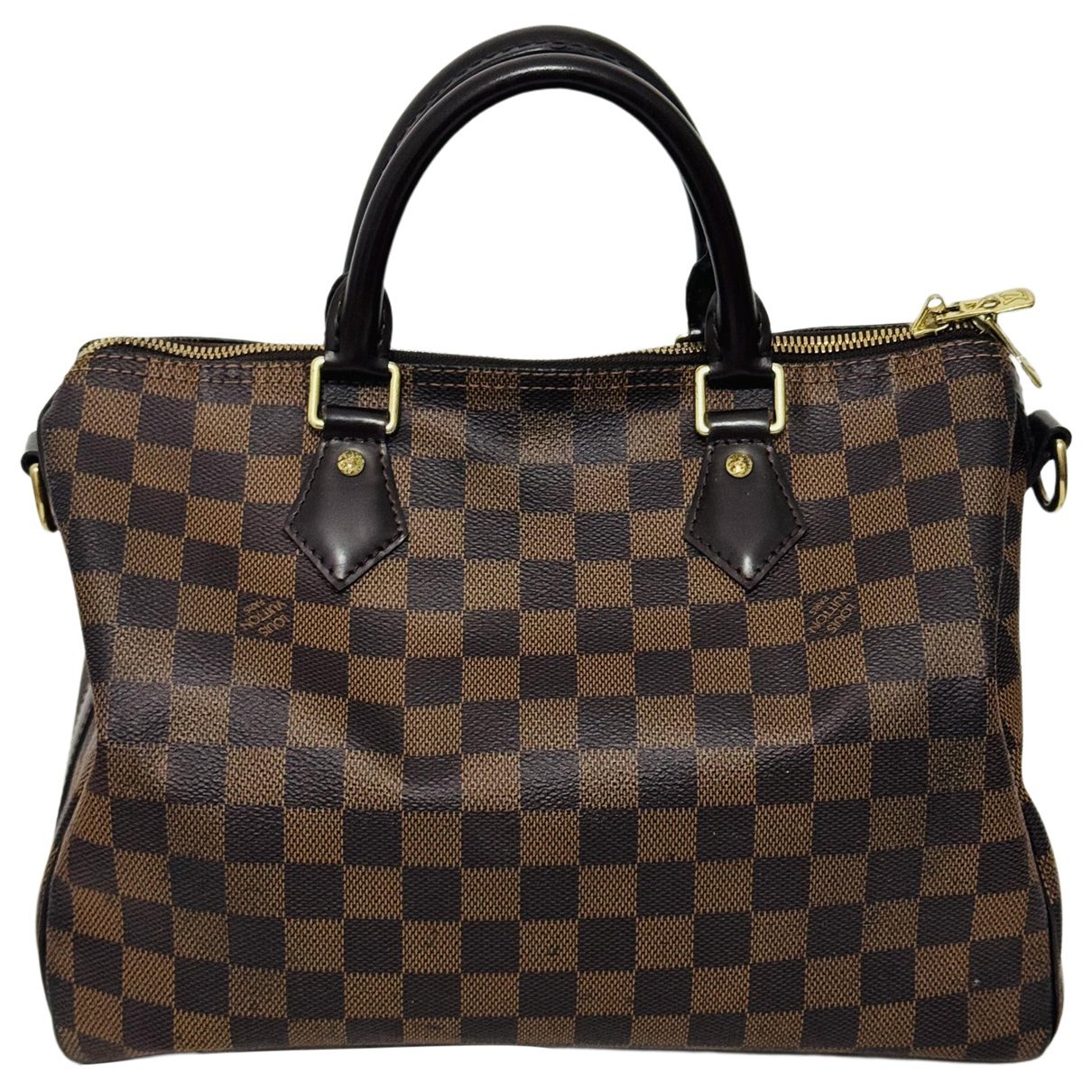 Louis Vuitton Speedy Bandoulière cloth crossbody bag
