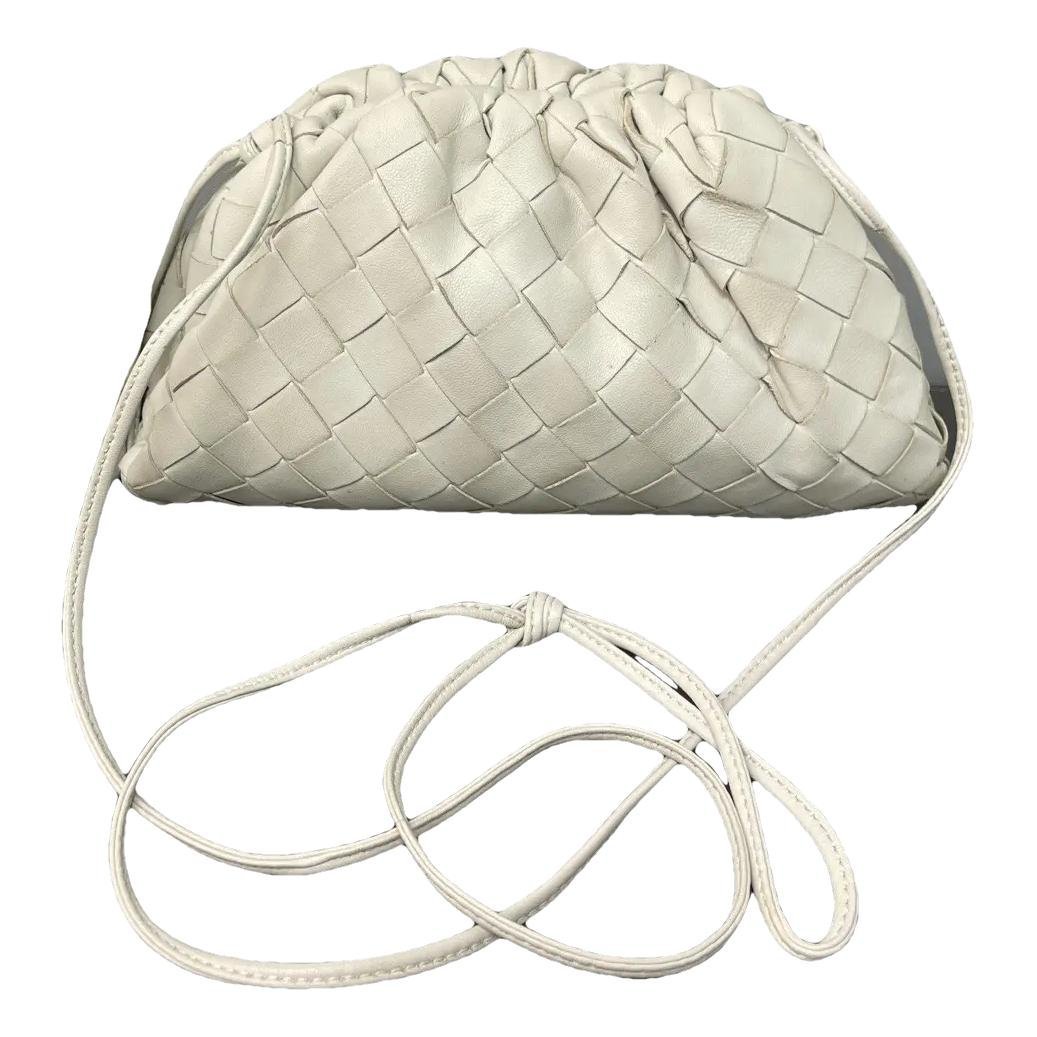 Pouch leather crossbody bag
