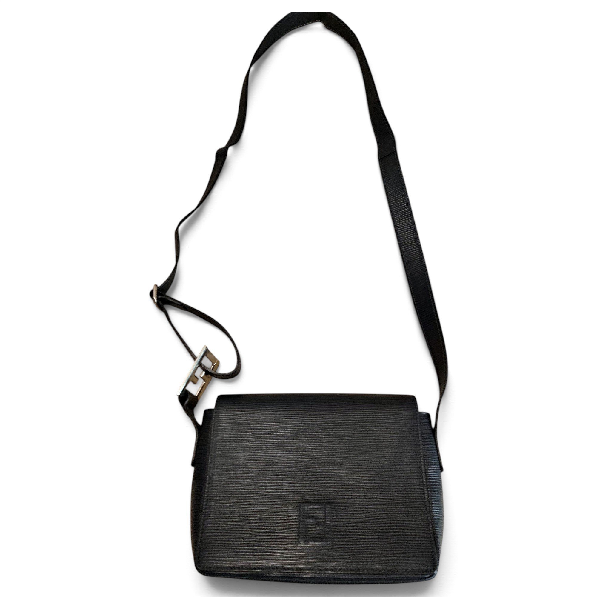 Leather crossbody bag