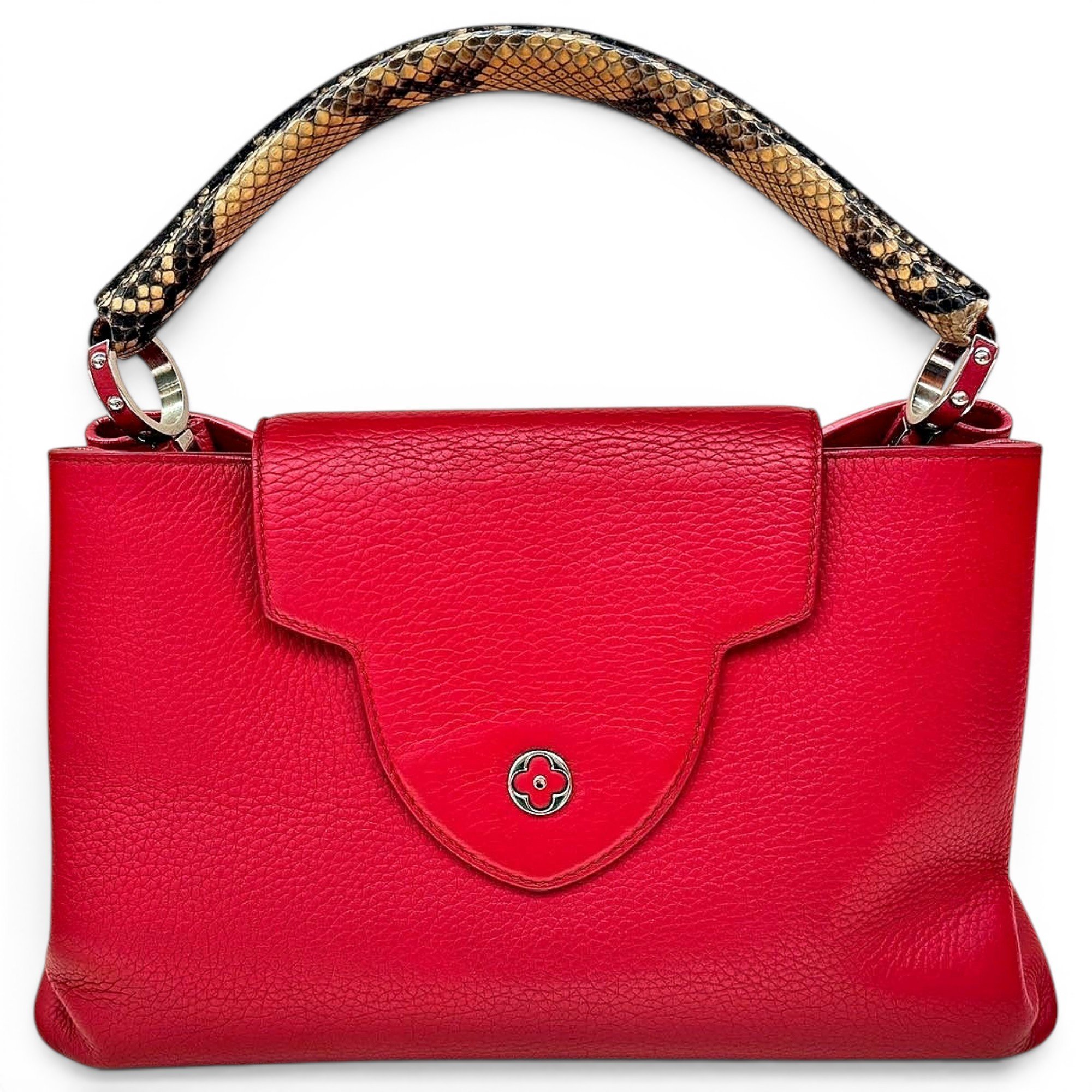 Capucines leather handbag