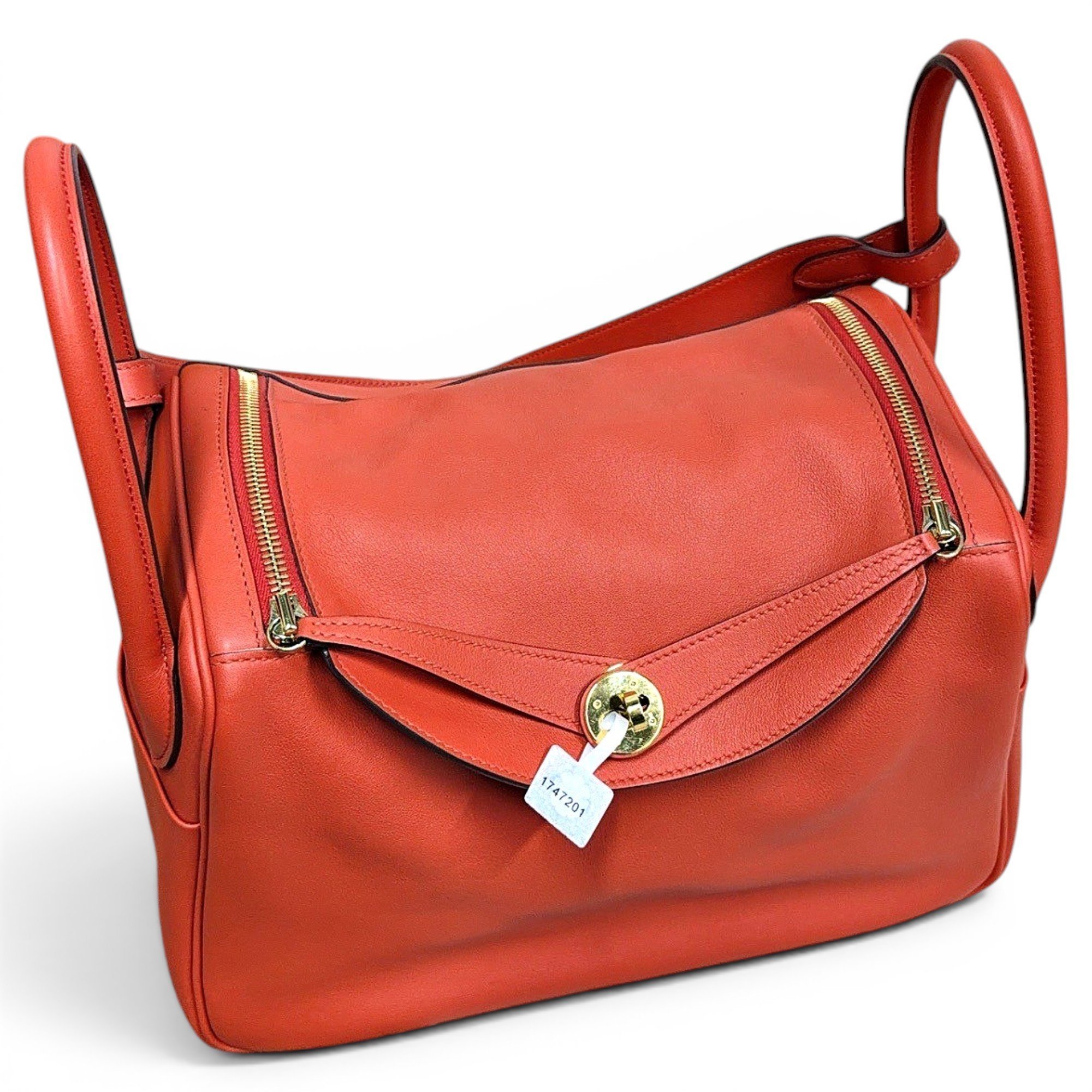Lindy leather handbag