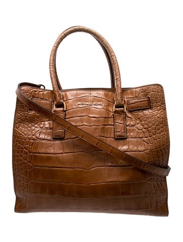 Michael Michael Kors Leather Top Handle Bag