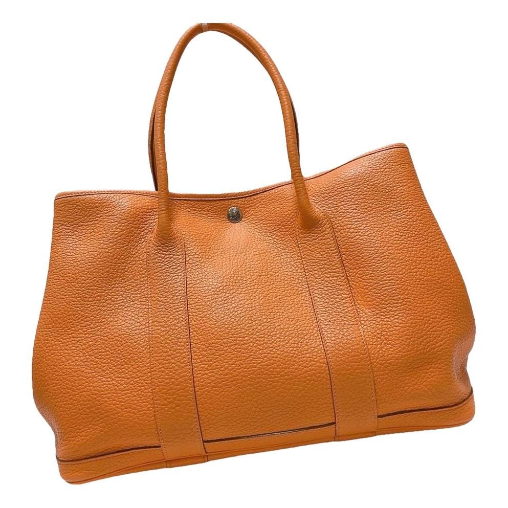 Garden Party leather handbag