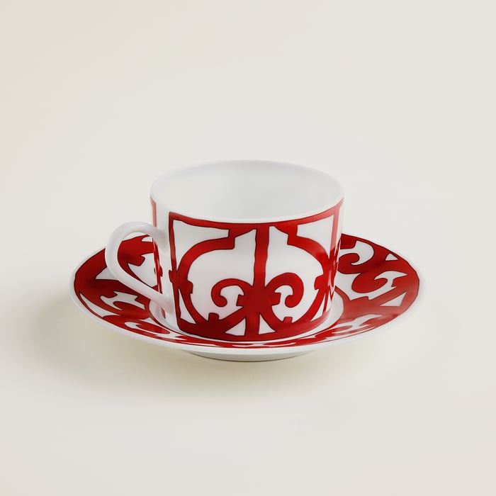 Sans Coloris Balcon Du Guadalquivir Tea Cup and Saucer