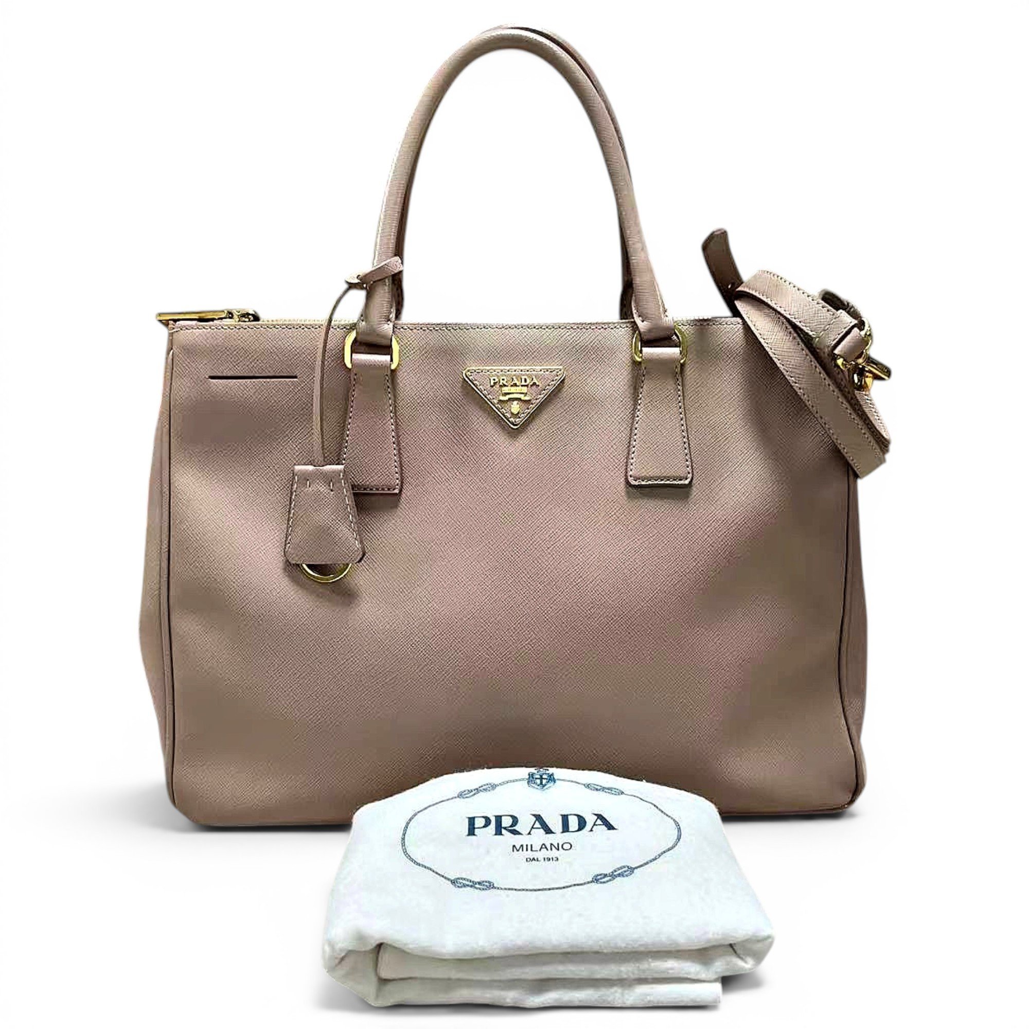 Galleria leather handbag