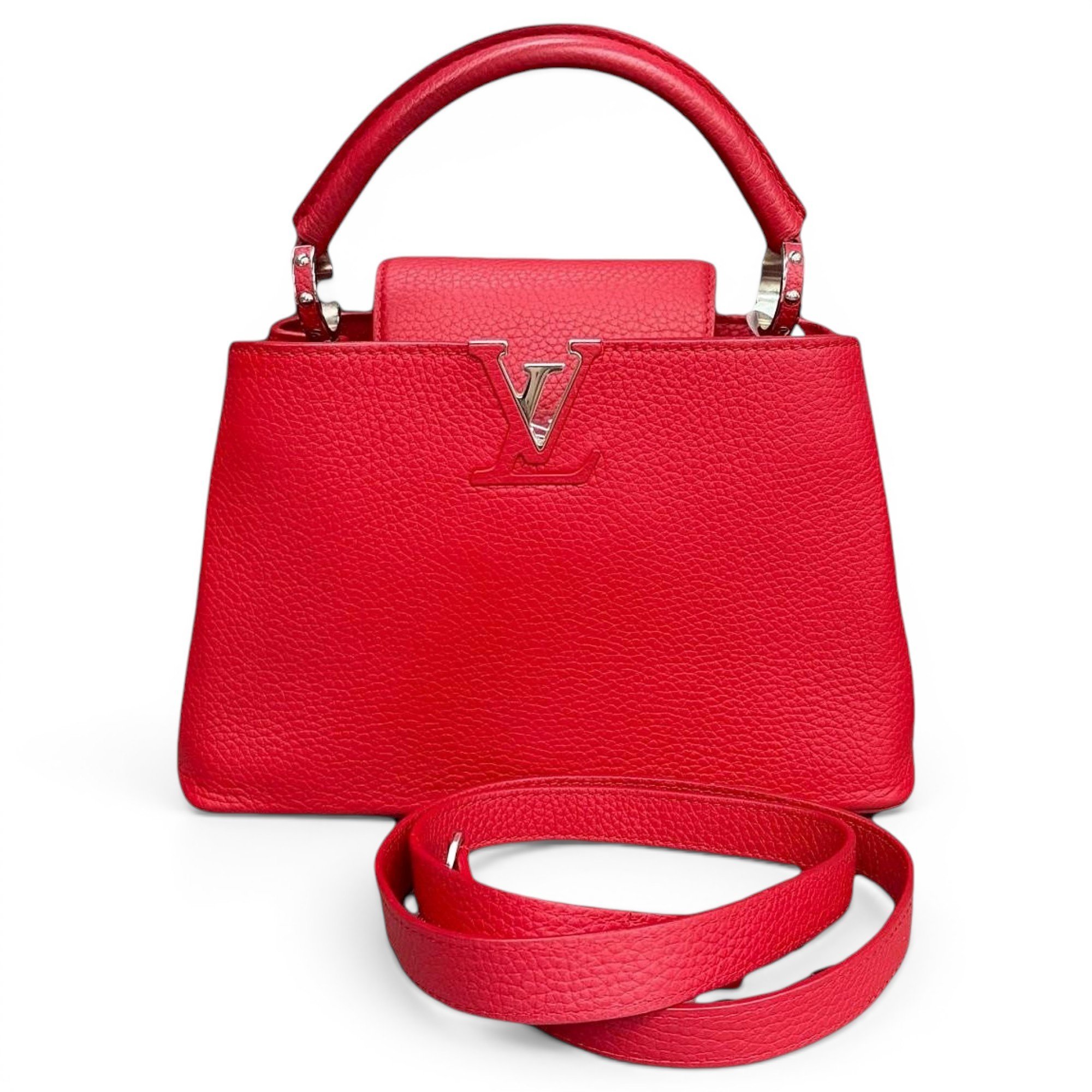 Capucines leather handbag