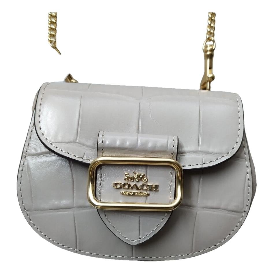 Leather crossbody bag