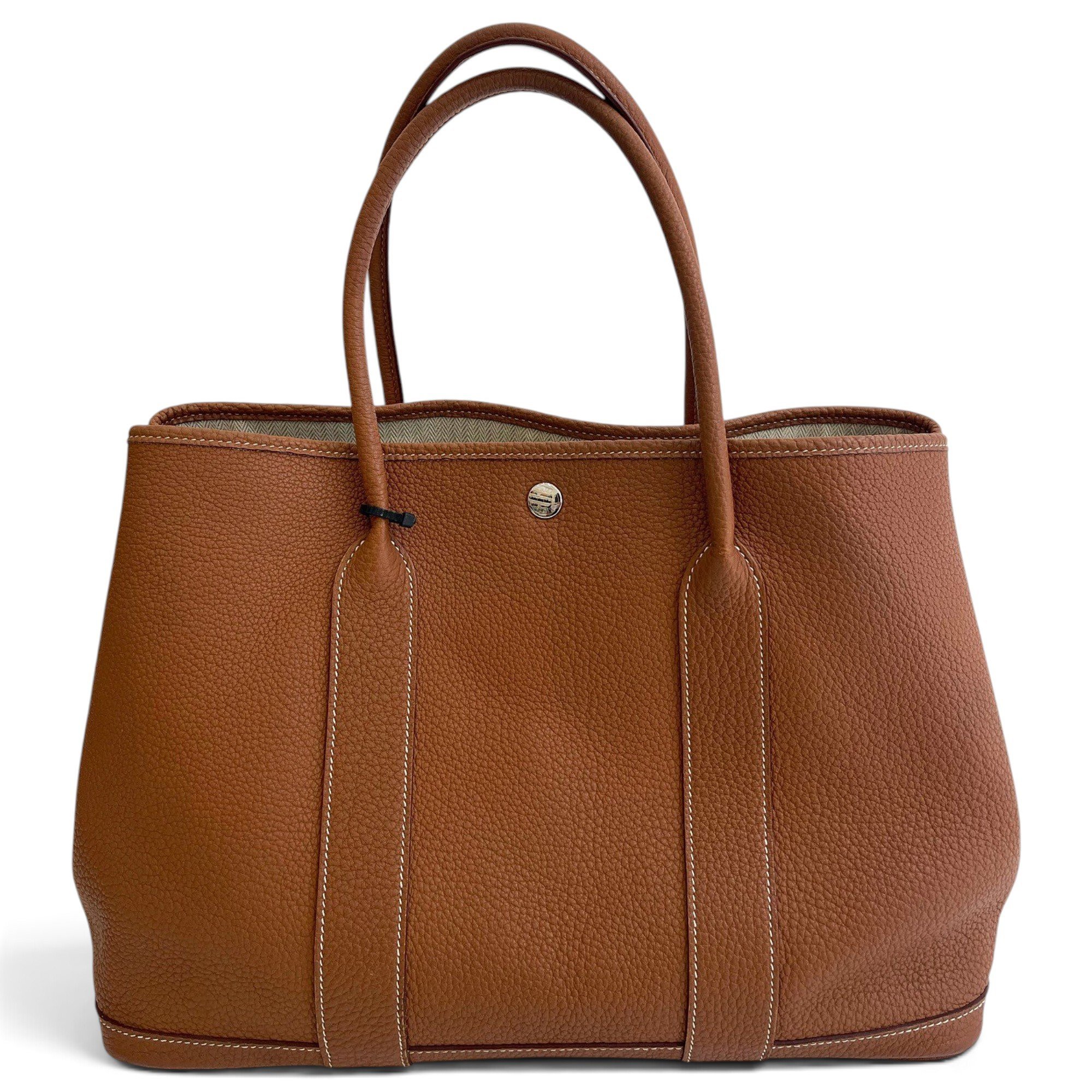Garden Party leather handbag