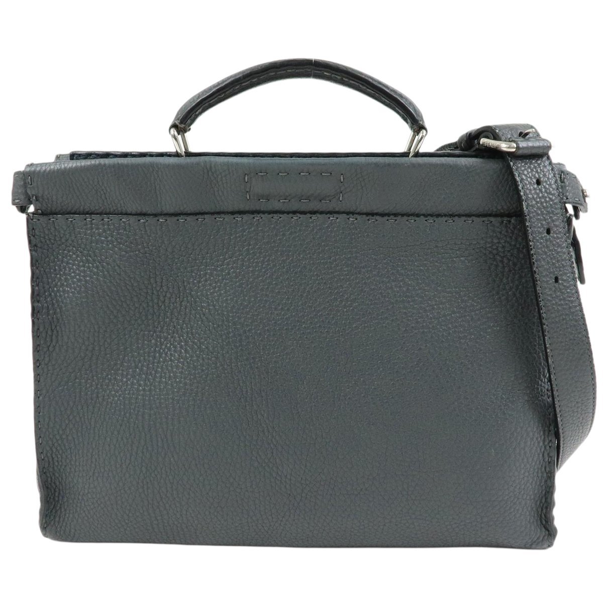 Peekaboo leather handbag