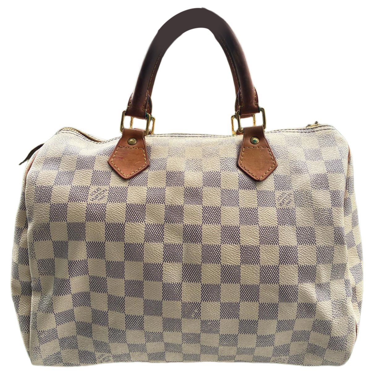 Speedy leather handbag